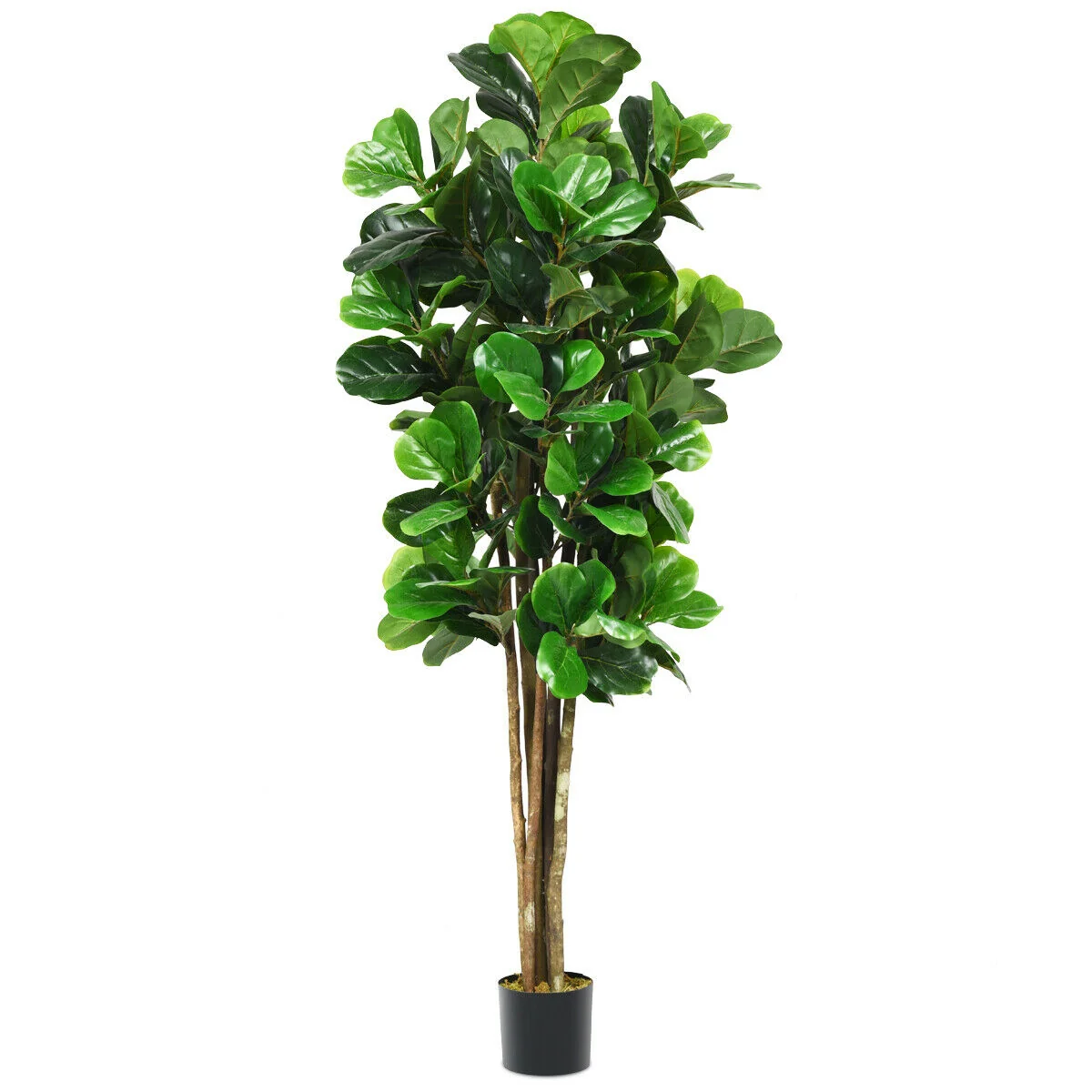 6-Feet Artificial Indoor-Outdoor Home Decorative Planter, Green - Image 3