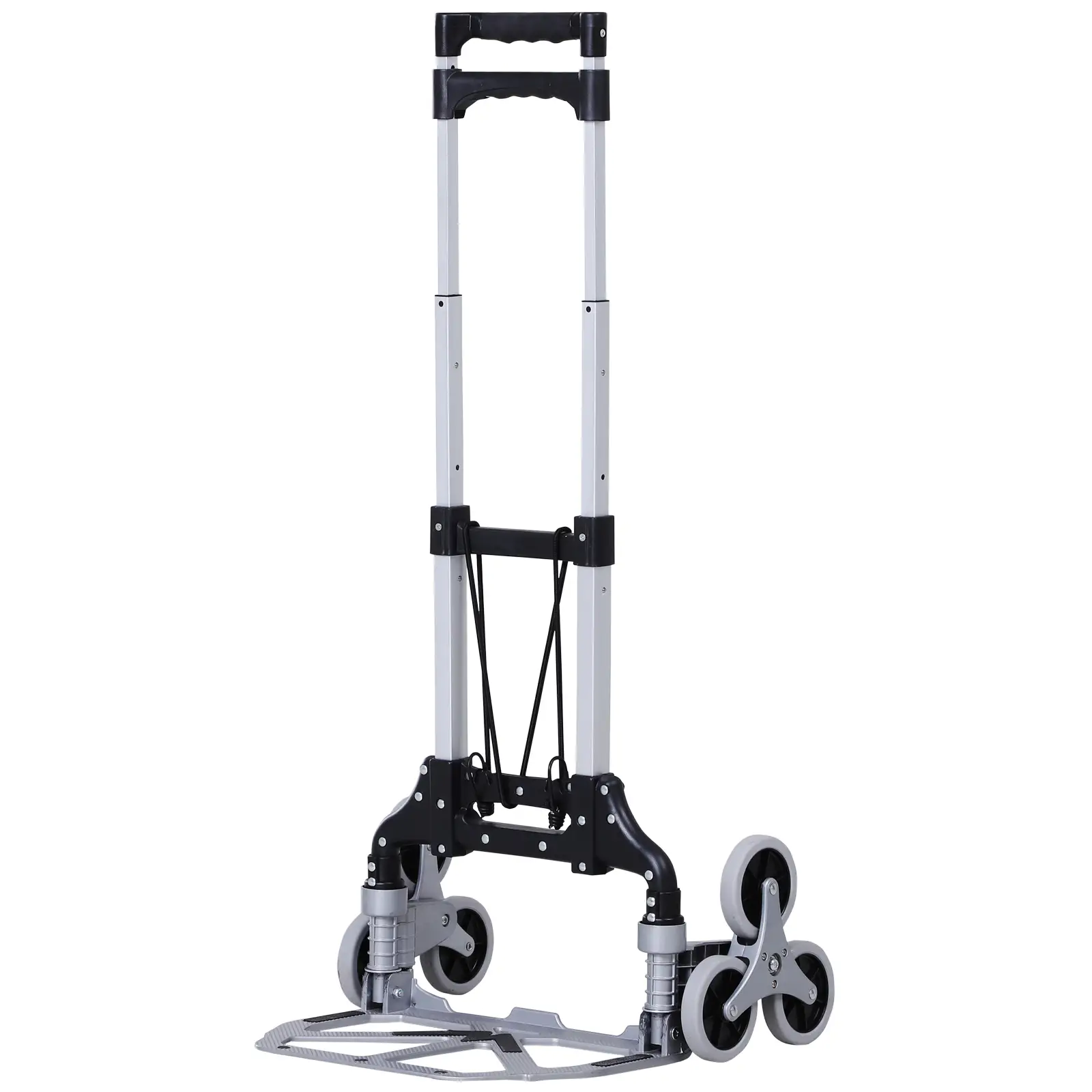 6-Wheels Stair Climber Hand Truck, Heavy Duty Folding Cart, 154lbs Capacity - Image 11