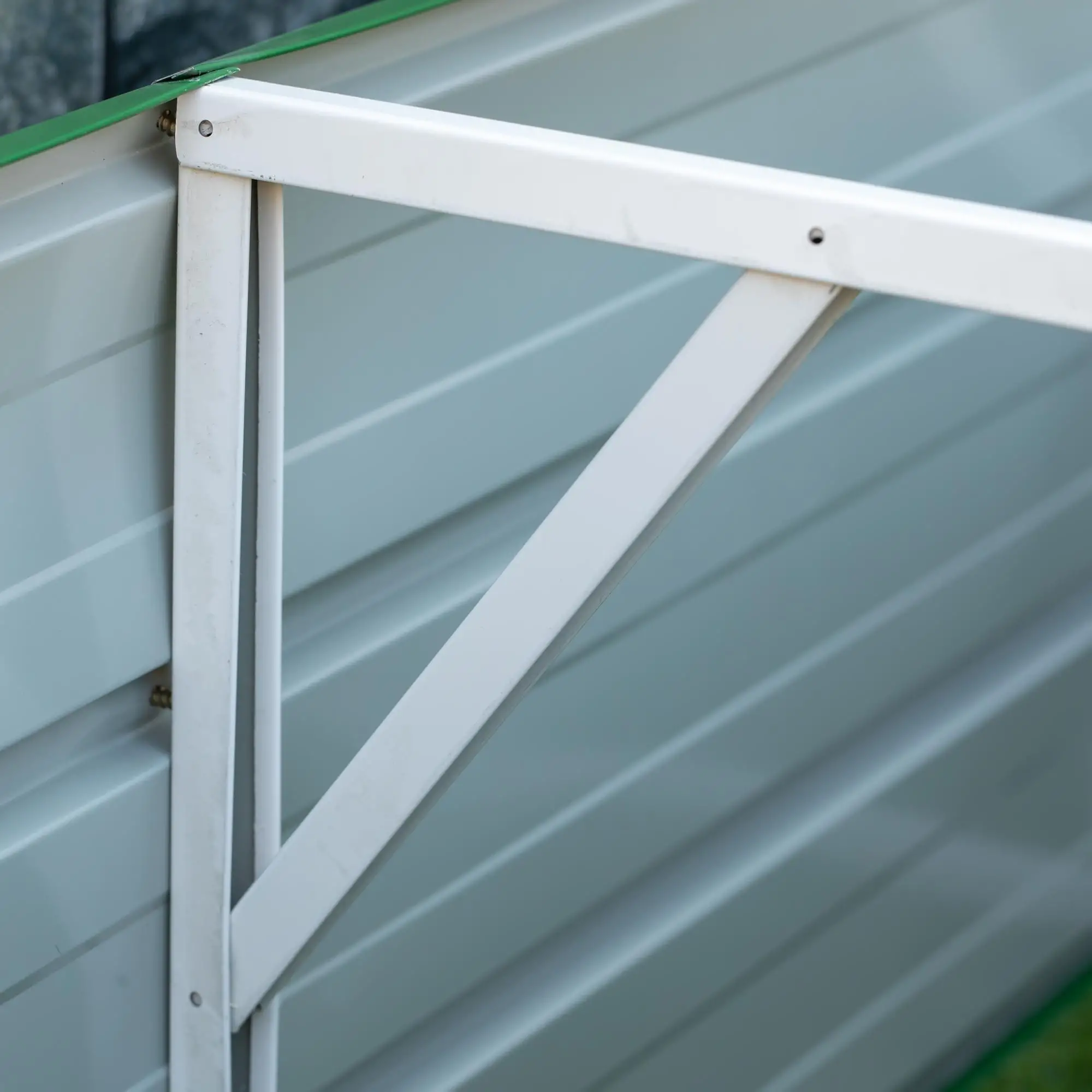 6' x 1.5' x 1.3' Galvanized Raised Garden Bed, Large Metal Planter Box, Green - Image 11