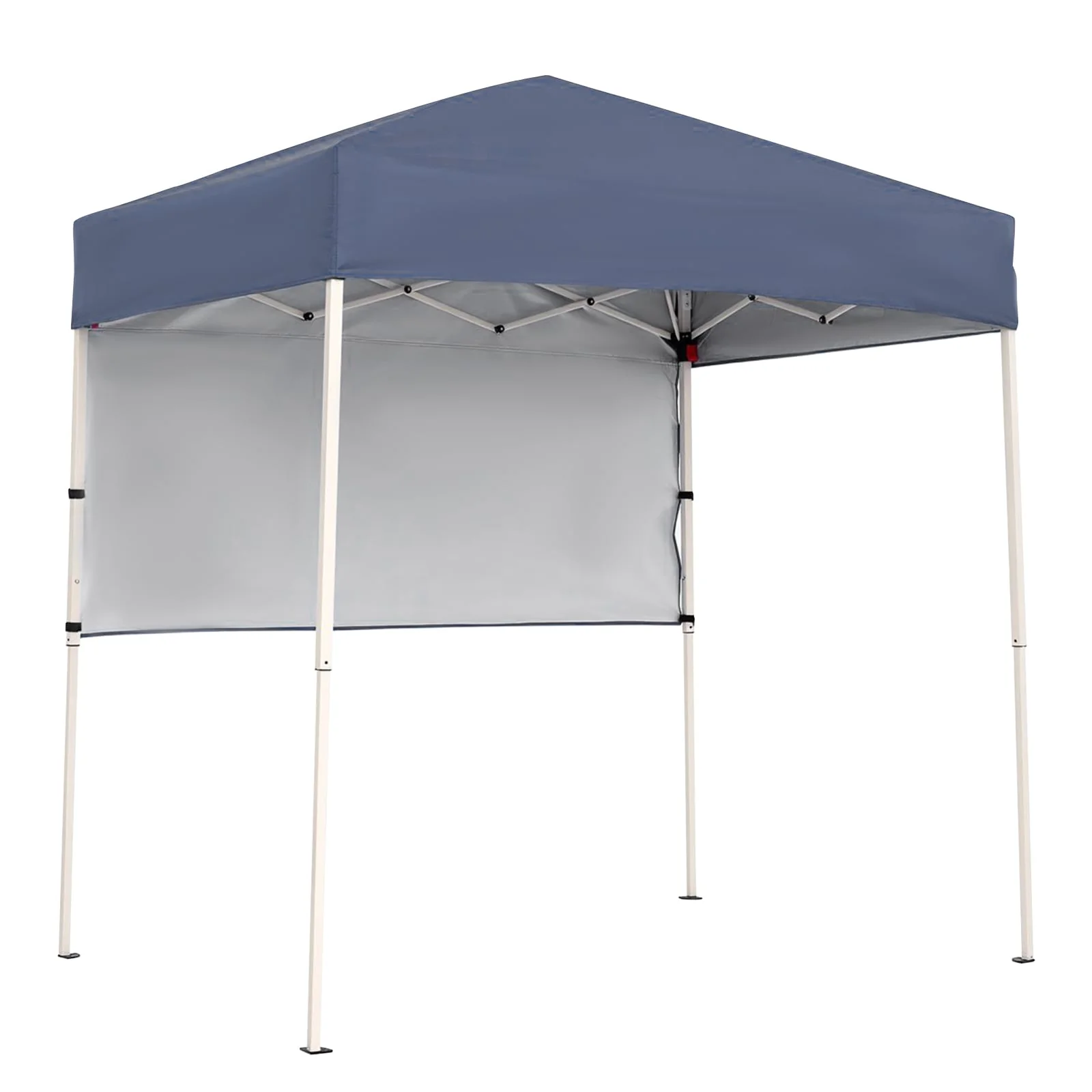 6 x 4 FT Pop-Up Canopy Tent, Half Sidewall, Easy Setup, Gray