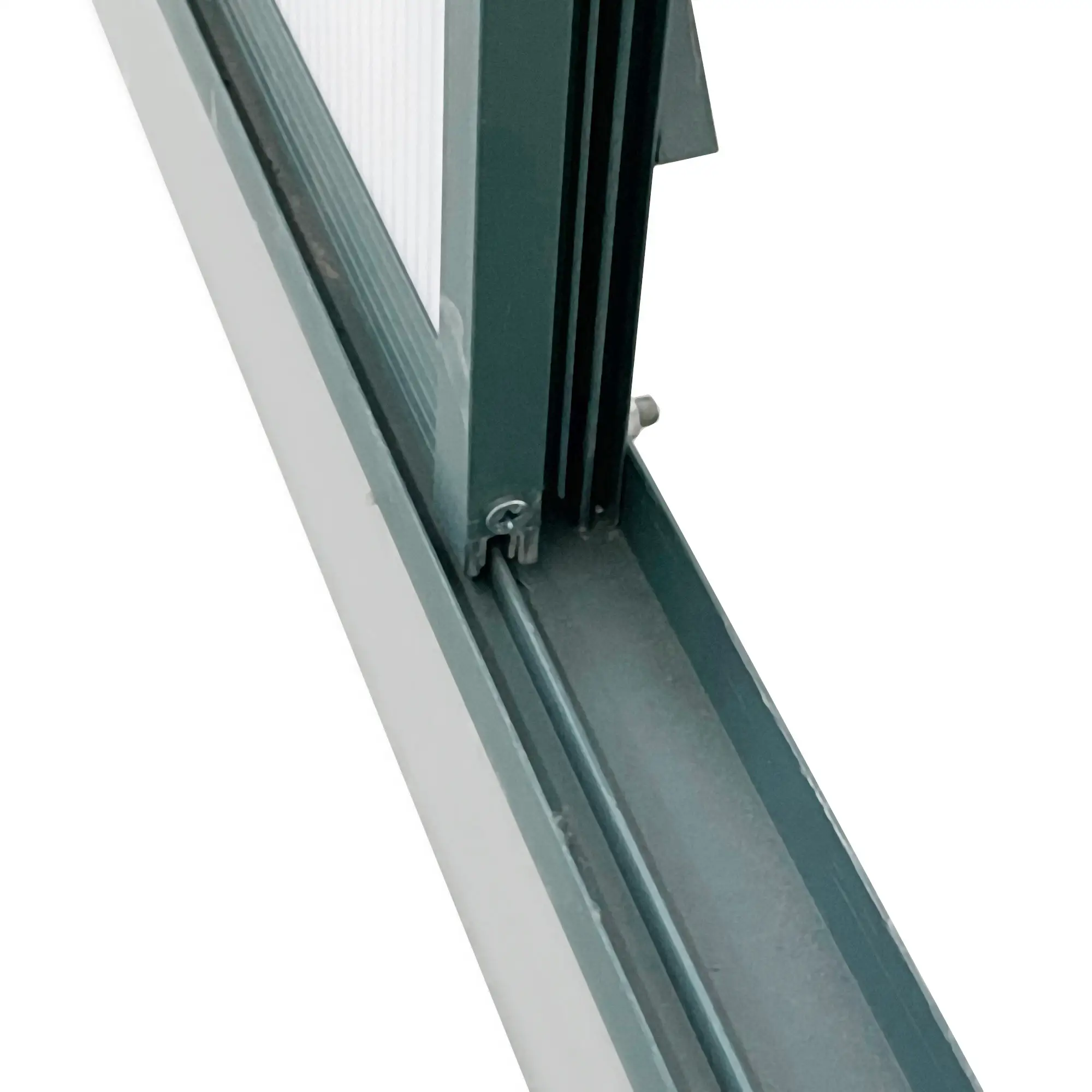 6' x 8' x 6.5' Polycarbonate Greenhouse, Walk-in, Adjustable Roof Vent, Green - Image 11