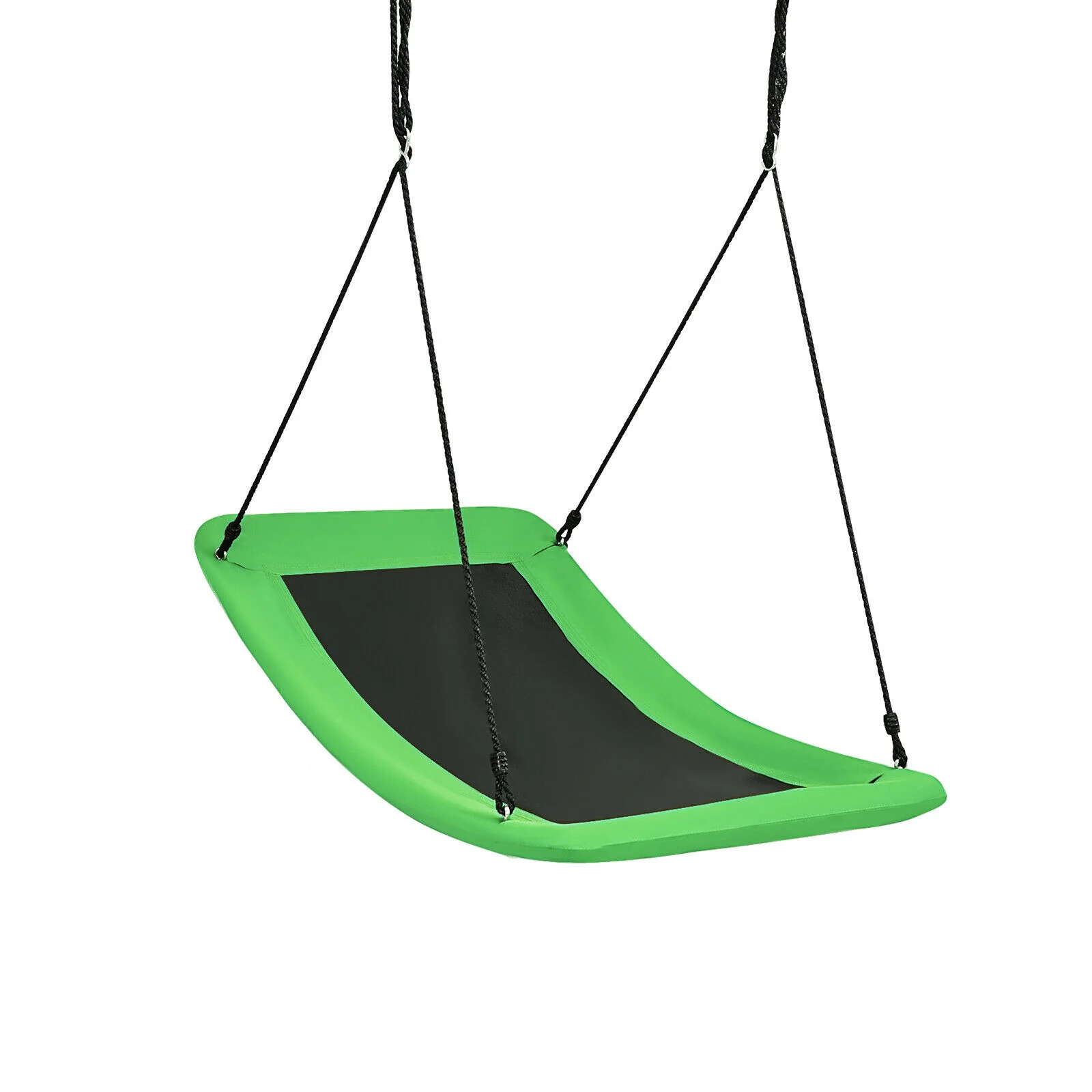 60 Inch Giant Platform Tree Swing, 700lb Capacity, Green - Image 4
