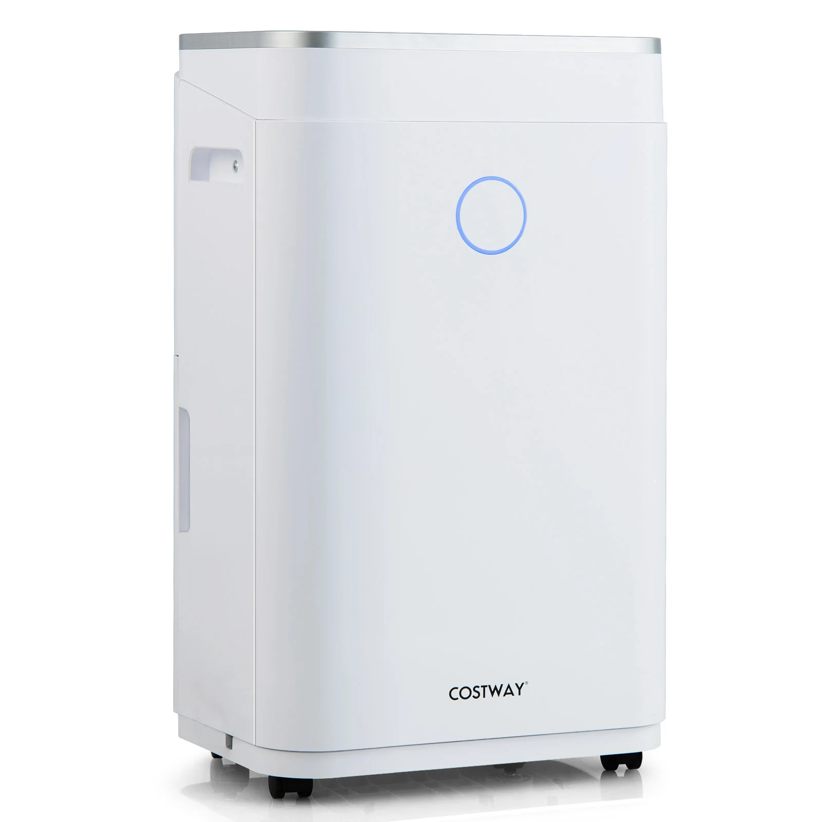 60-Pint Dehumidifier, 4000 Sq. Ft, 3-Color Digital Display, White - Image 3