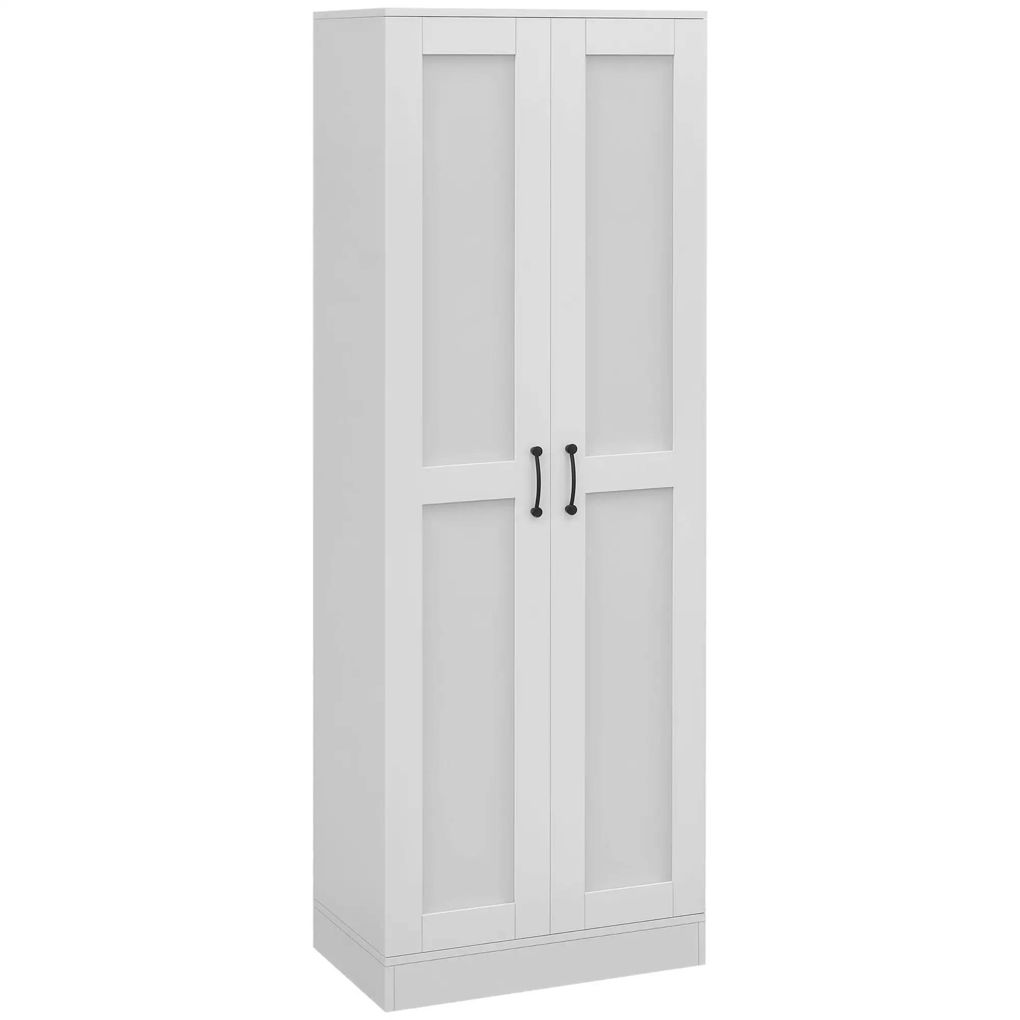 69 Pantry Cabinet, Kitchen Storage with Soft Close Doors, Adjustable Shelves, White - Image 11