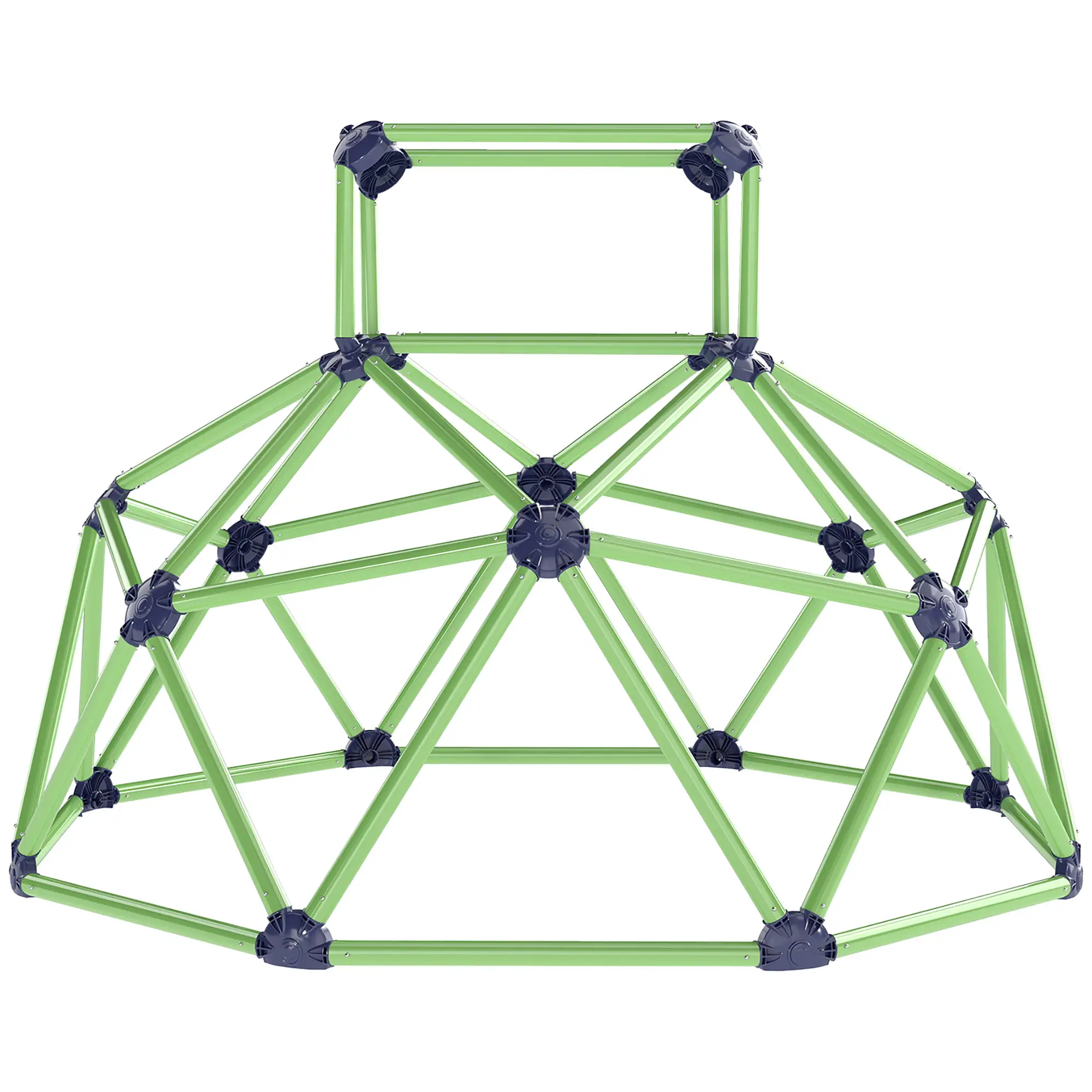 6FT Green Geometric Dome Climber, Indoor Outdoor Jungle Gym, Green