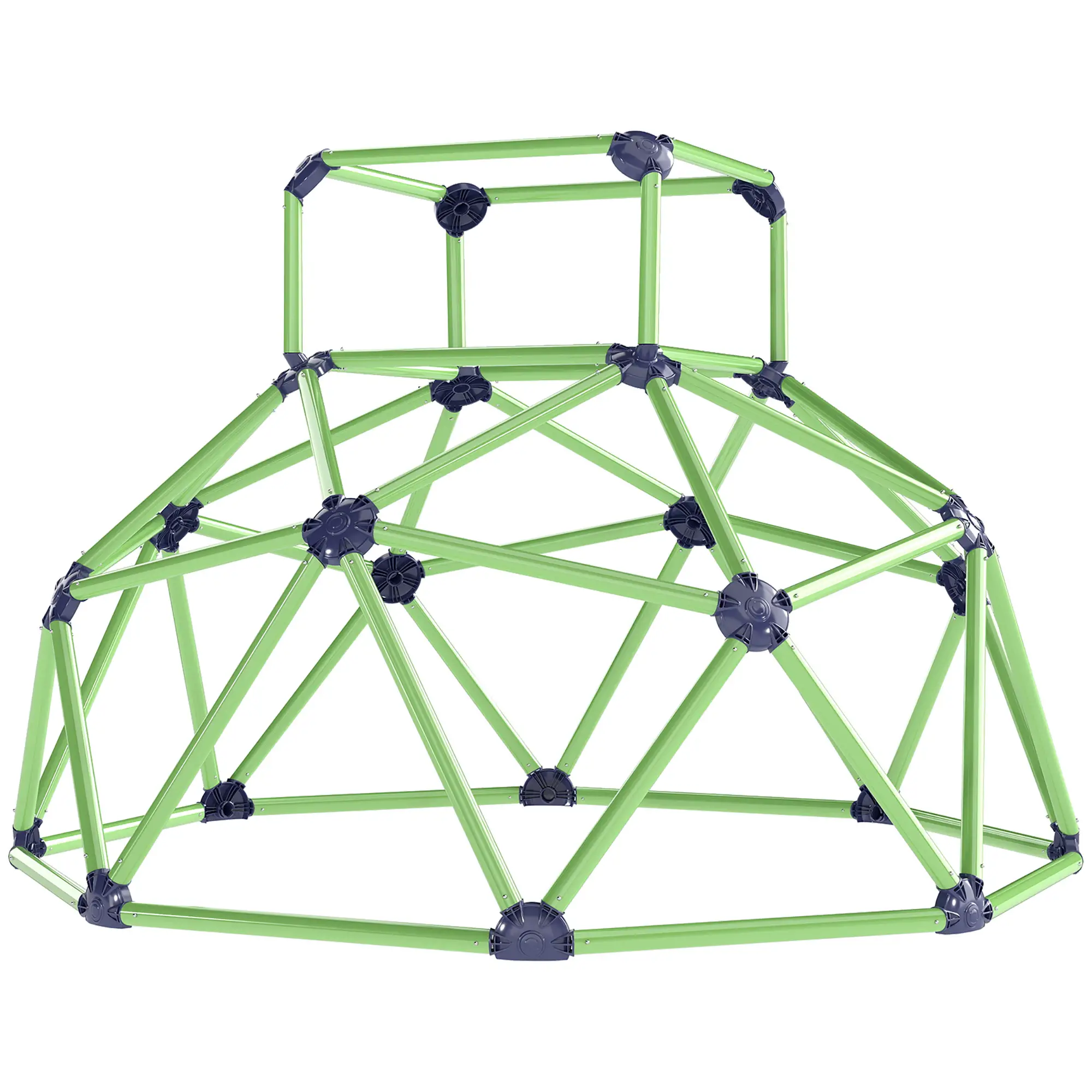 6FT Green Geometric Dome Climber, Indoor Outdoor Jungle Gym, Green - Image 11