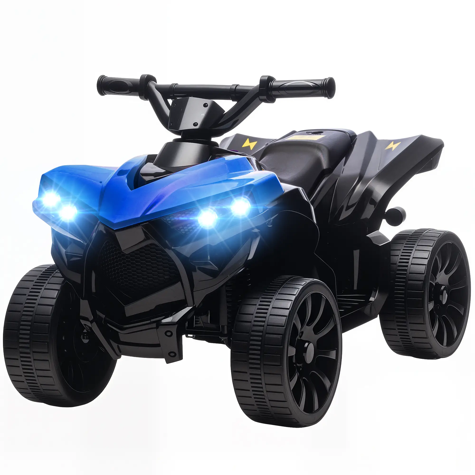 6V Kids ATV Electric Ride On Car, Ages 37-72 Months, Blue