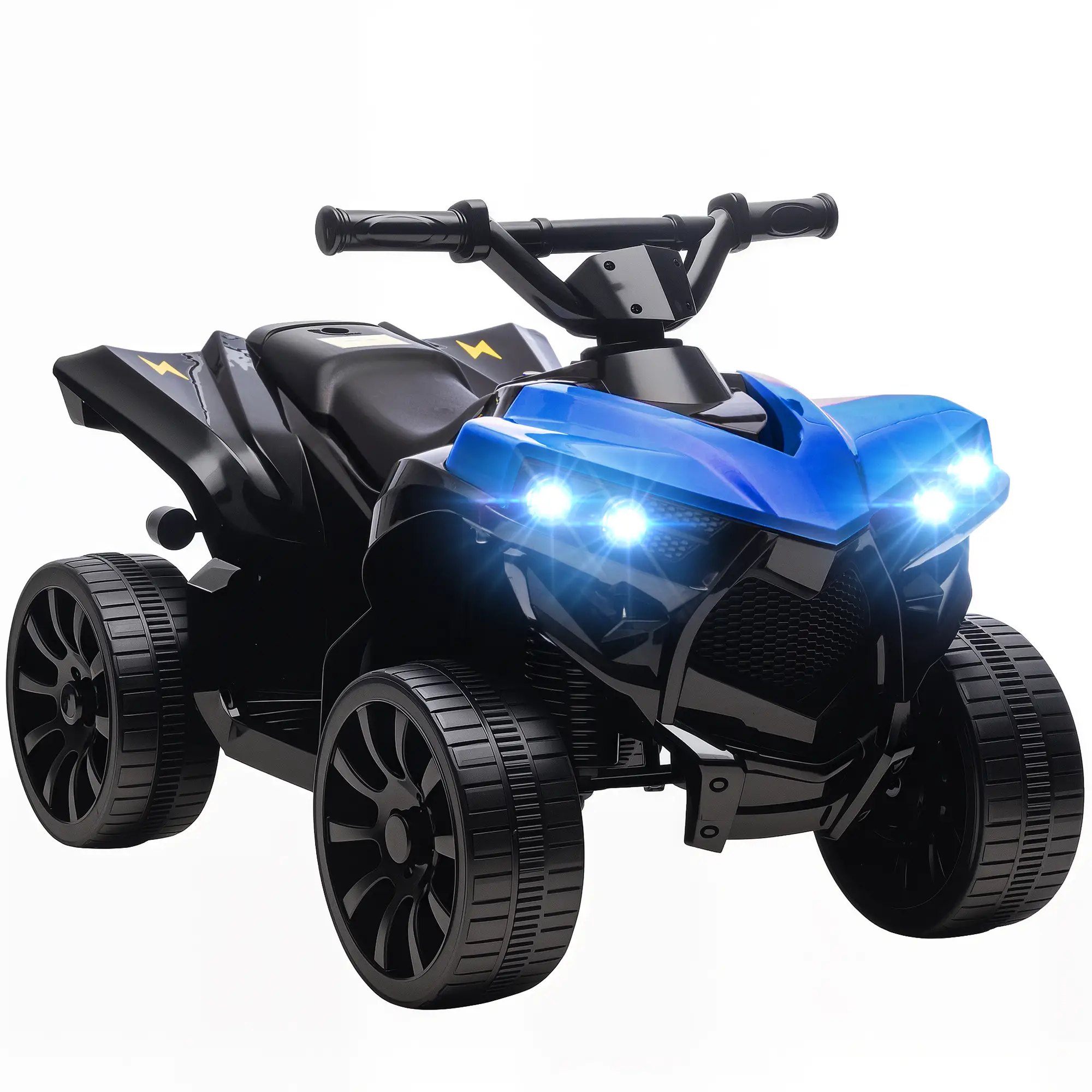 6V Kids ATV Electric Ride On Car, Ages 37-72 Months, Blue - Image 11