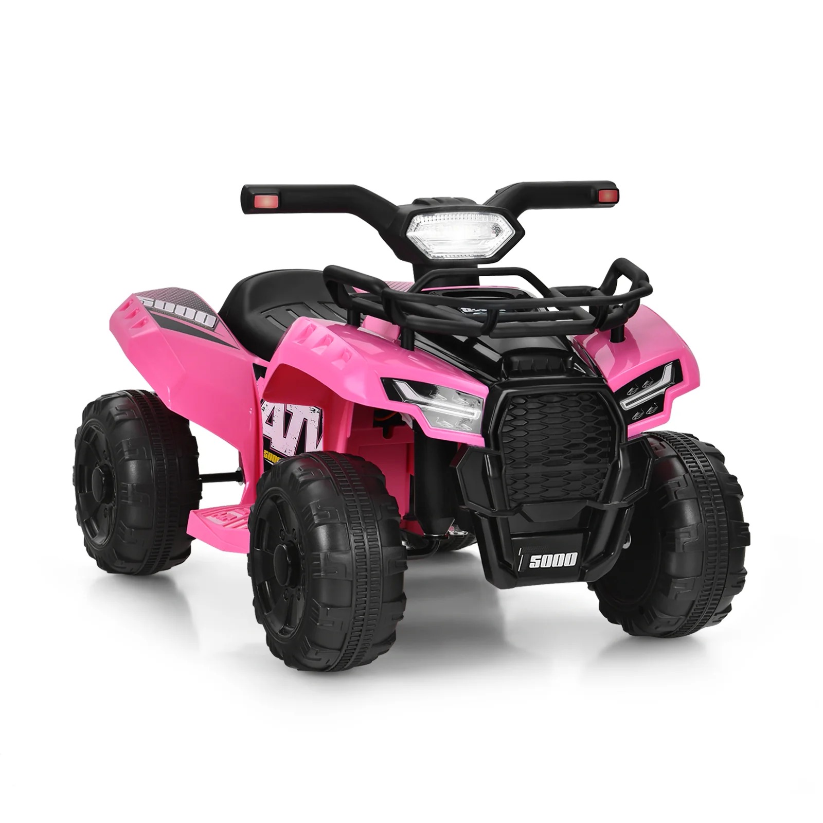 6V Kids ATV Quad Electric Ride On Car, Pink