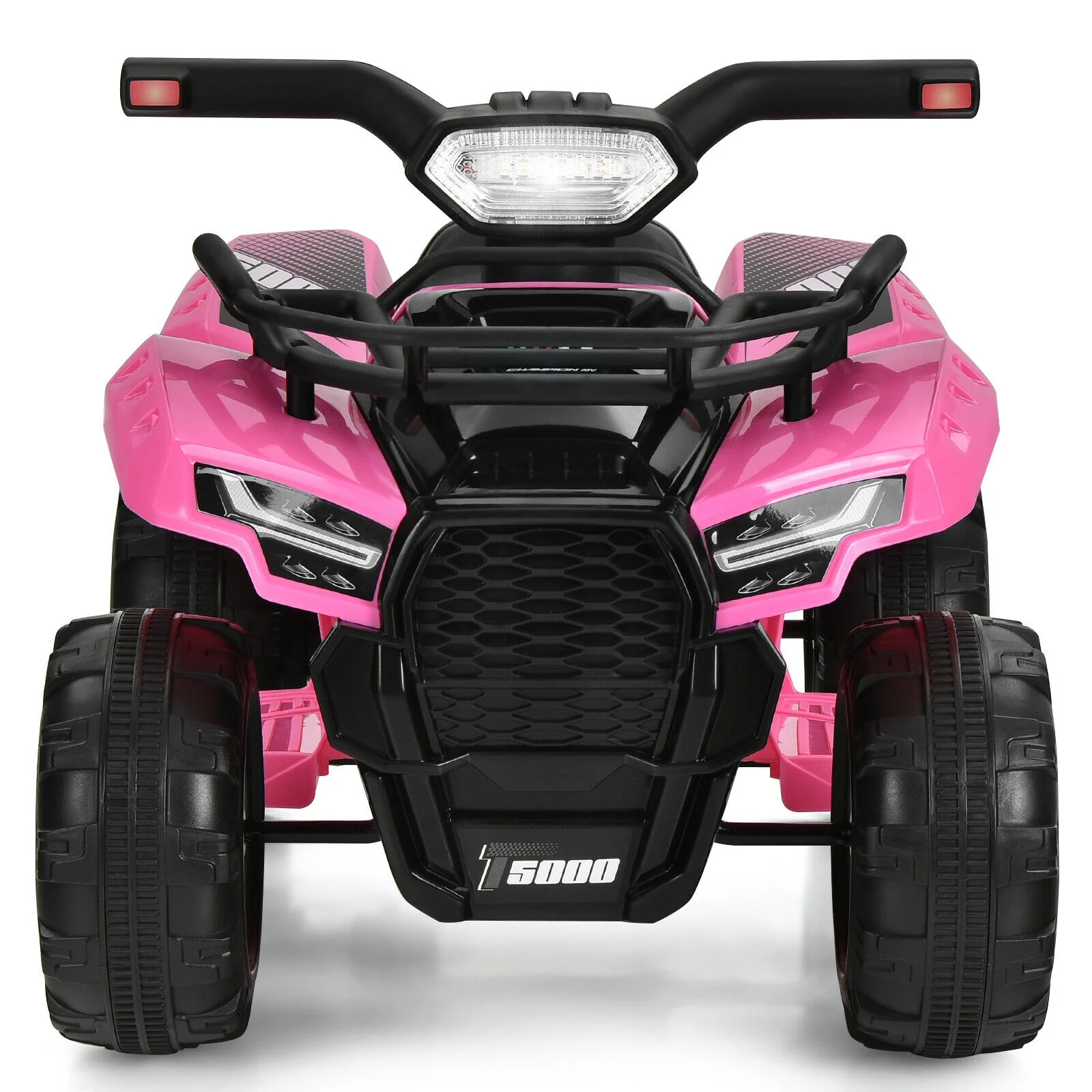 6V Kids ATV Quad Electric Ride On Car, Pink - Image 9