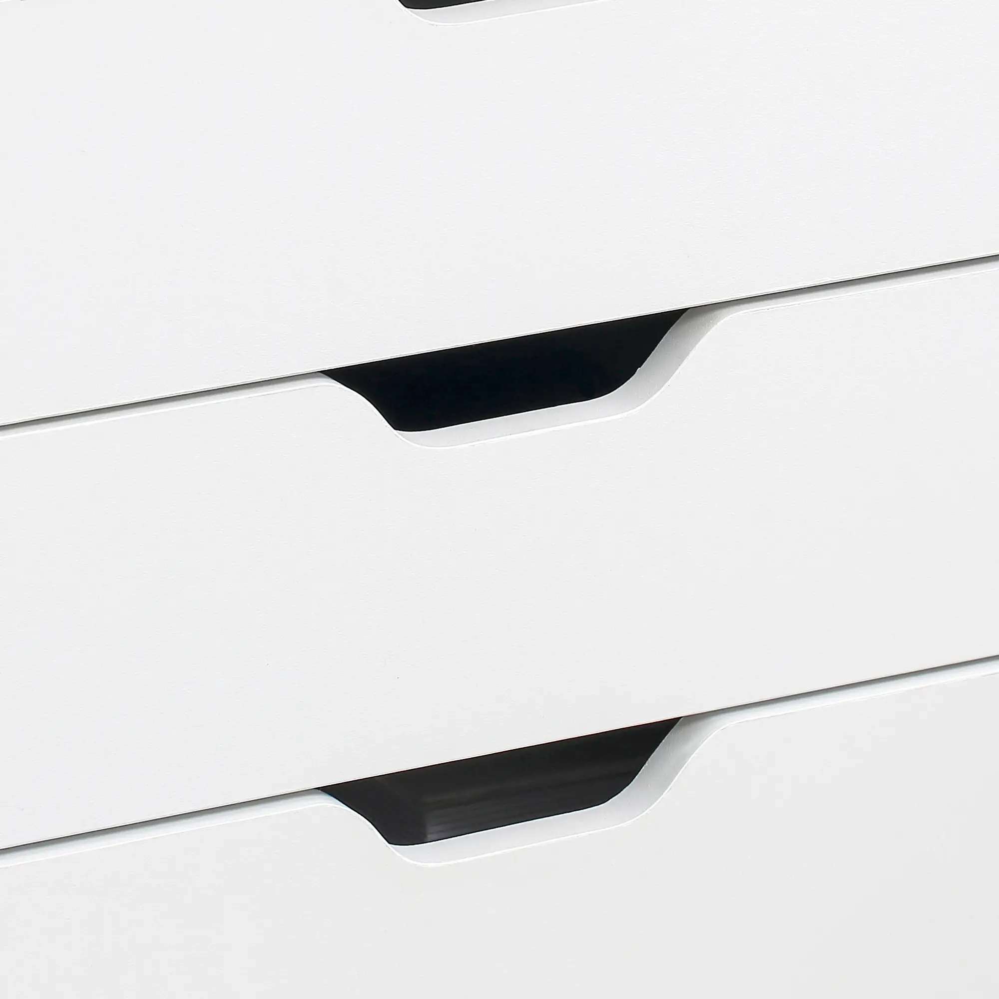 7-Drawer Vertical File Cabinet, Home Office Storage, 18.7"x15.6"x35.4", White - Image 10