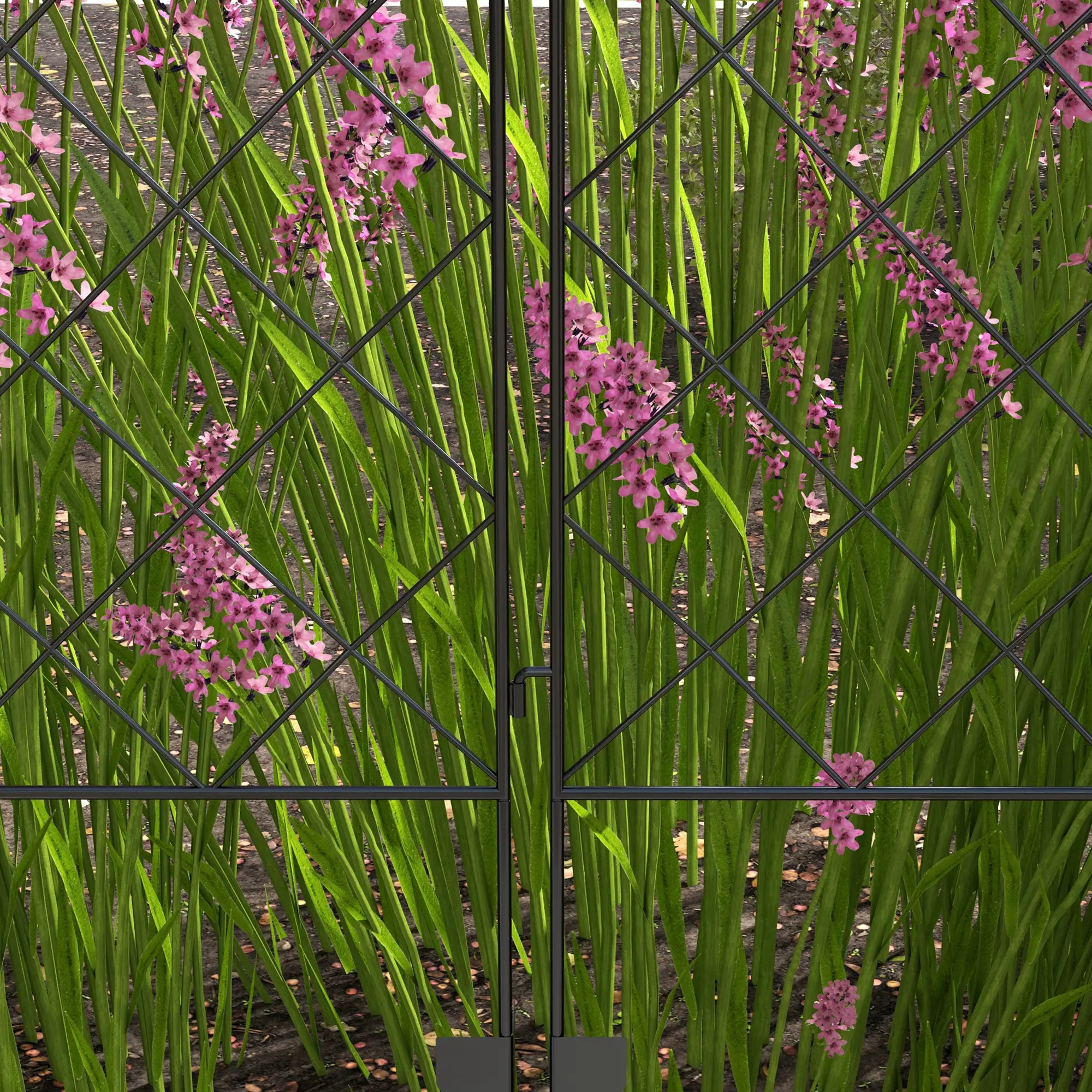7 Pack Garden Fencing, Decorative Fence Panels, Animal Barrier, Flower Edging, Black - Image 7