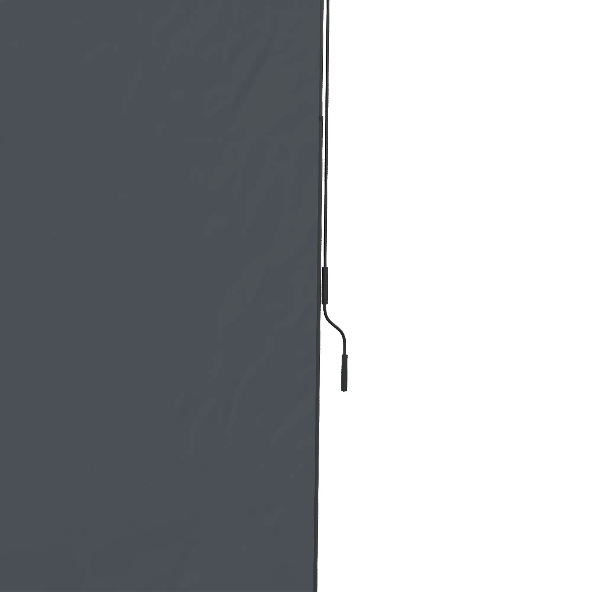 7' x 10' Retractable Patio Awning, Manual Outdoor Privacy Screen, UPF40+ Water-Resistant, Grey - Image 10