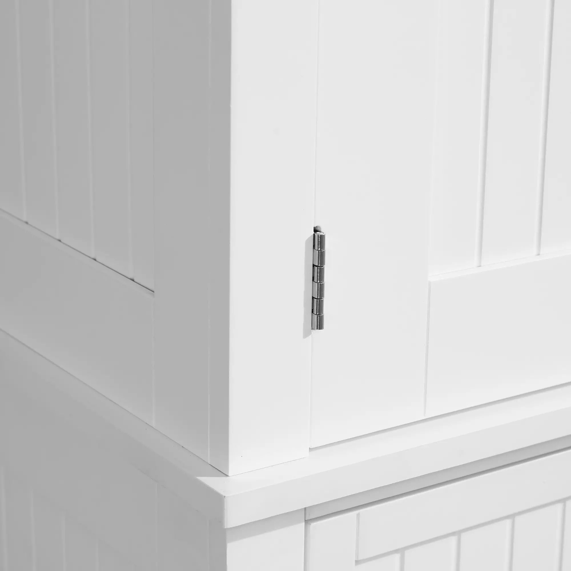 72" Kitchen Pantry, Freestanding Storage Cabinet, White - Image 11