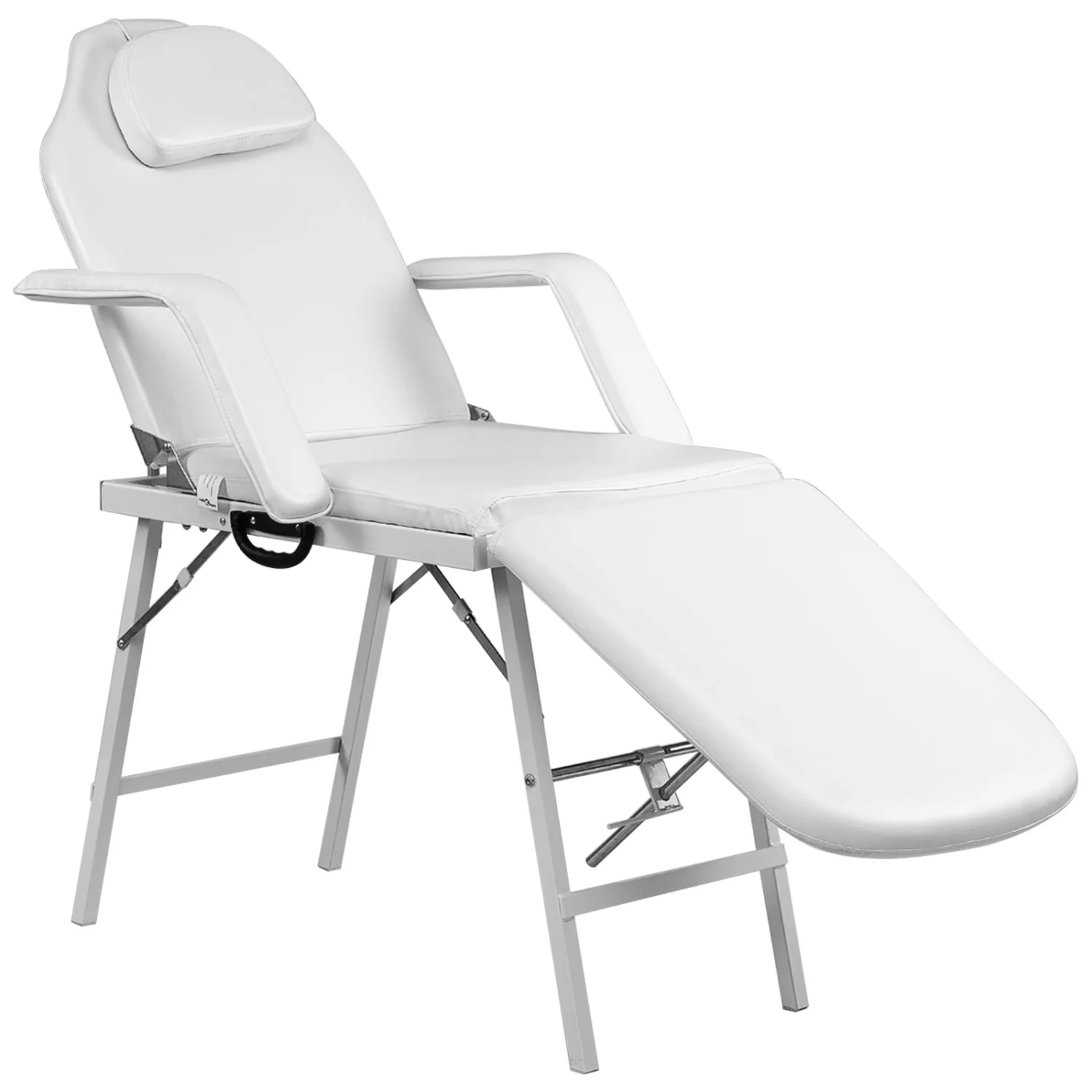 73 Inch Adjustable Massage Table, Backrest, Footrest