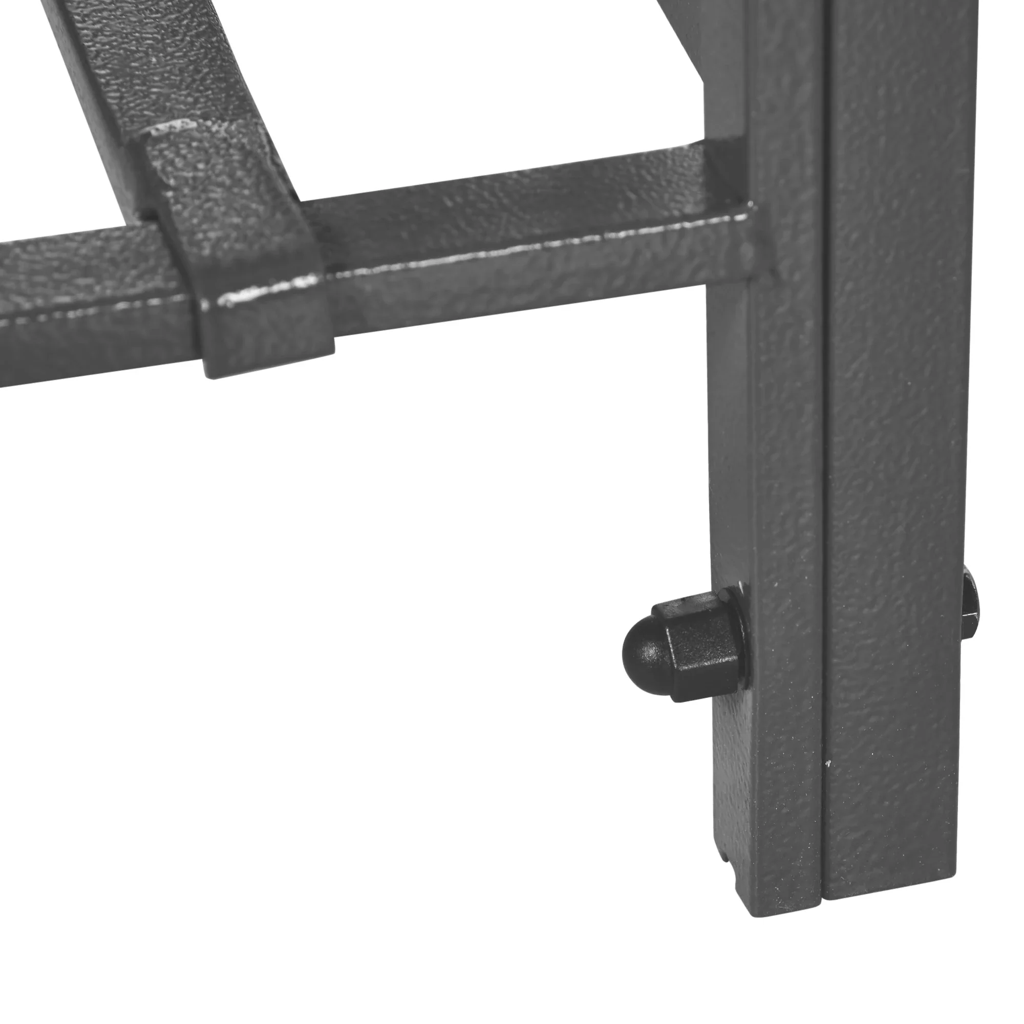 7FT Metal Garden Arch with 2 Planter Boxes, Outdoor Walkway Arbor, Dark Grey - Image 10