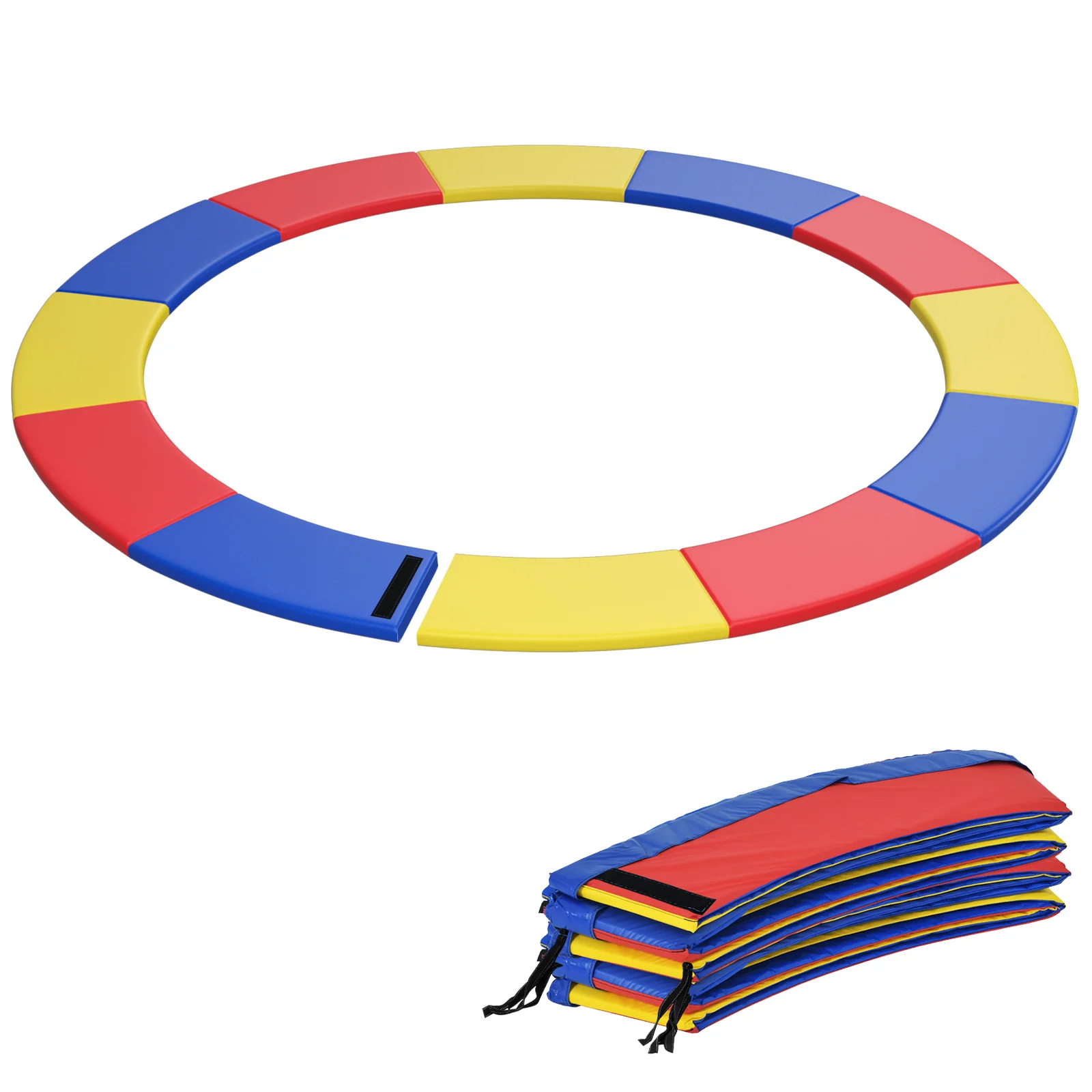 8-16 FT Trampoline Pad Replacement, 15FT, Multicolor - Image 4