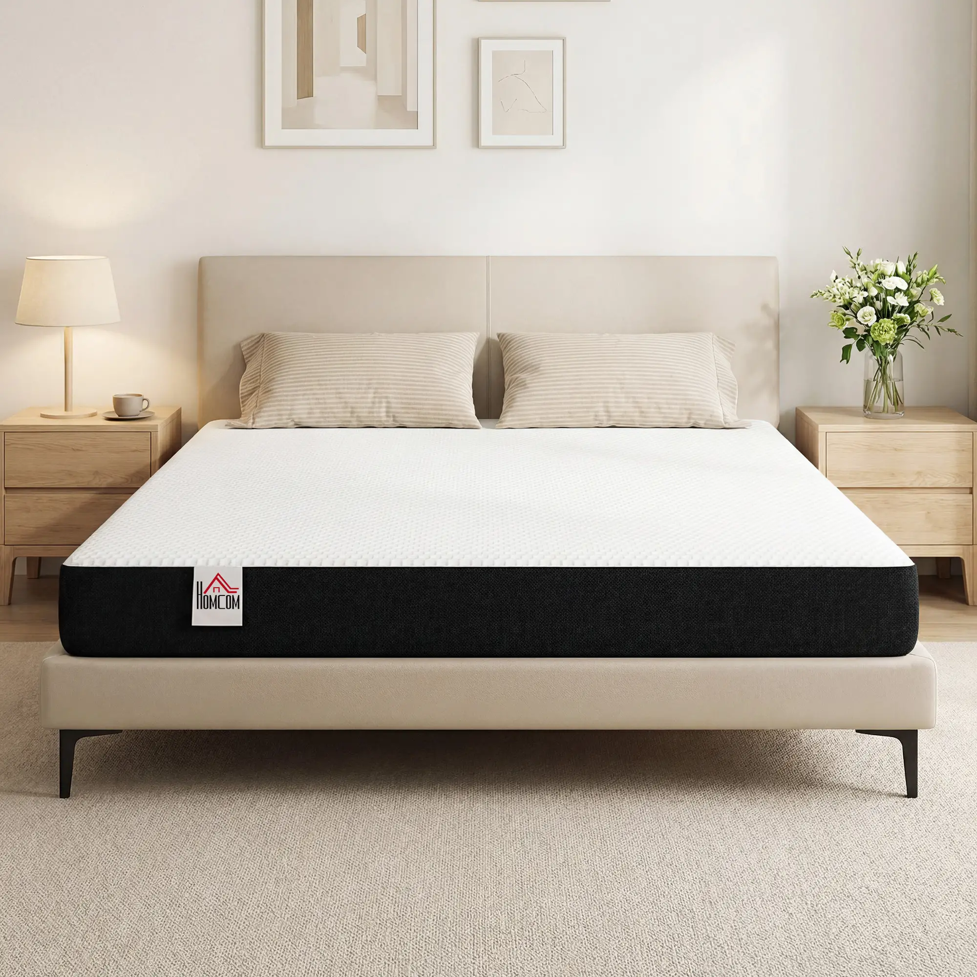 8 Inch Memory Foam Mattress, King, Medium Firm, CertiPUR-US - Image 2