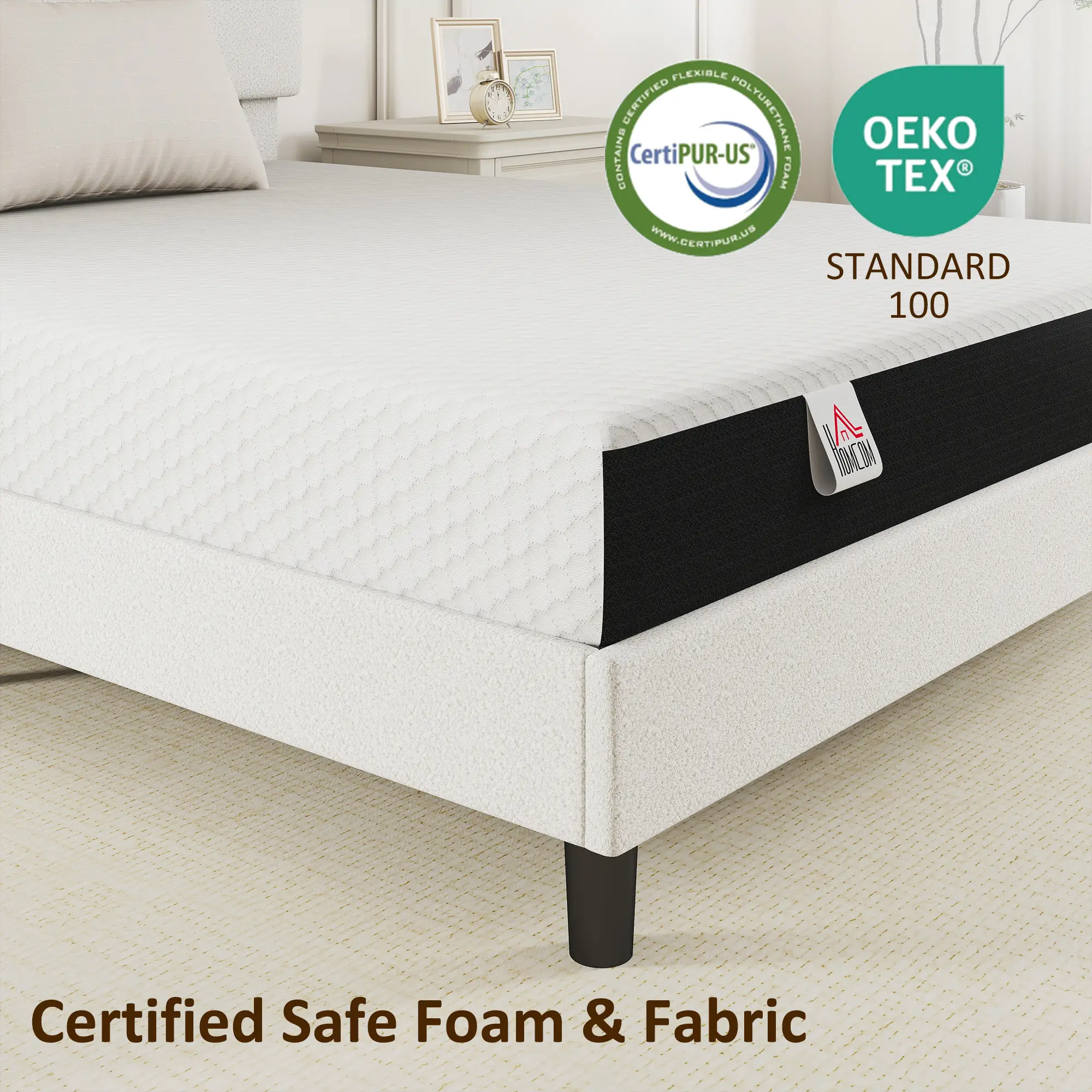 8 Inch Memory Foam Mattress, King, Medium Firm, CertiPUR-US - Image 7