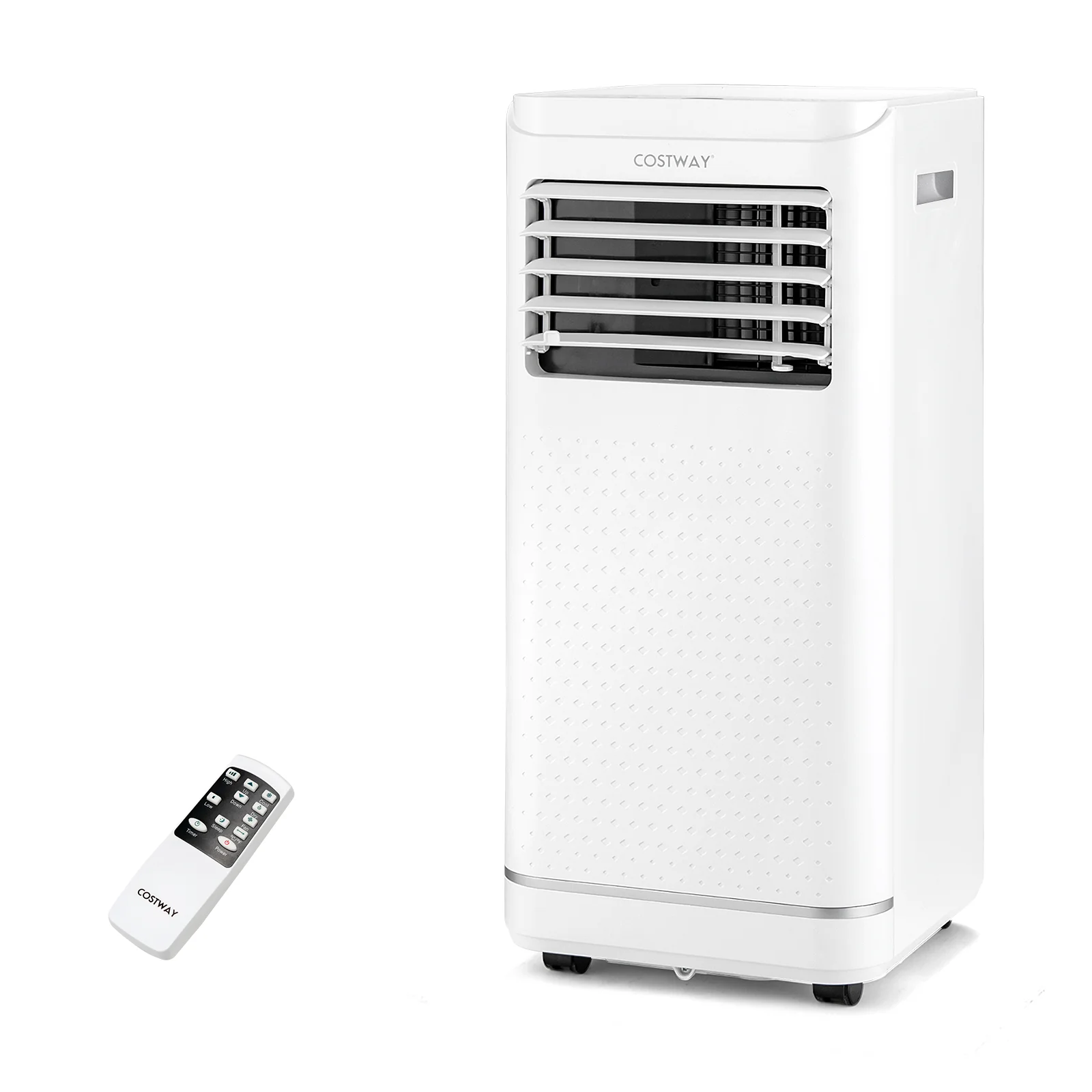 8000 BTU Portable Air Conditioner, Dehumidifier, Fan, White - Image 5