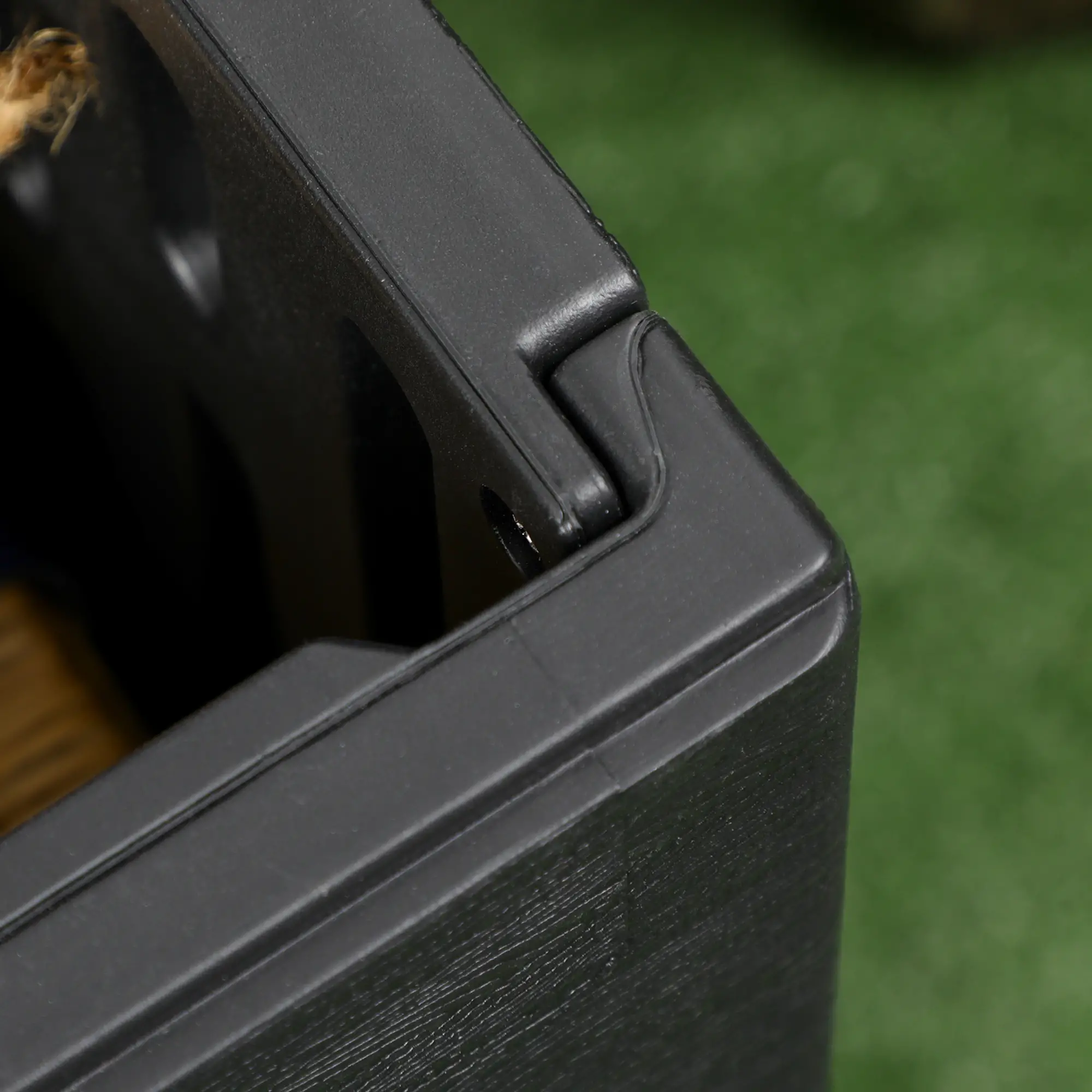 81 Gallon Garden Storage Box, Waterproof Double Wall, Black - Image 9