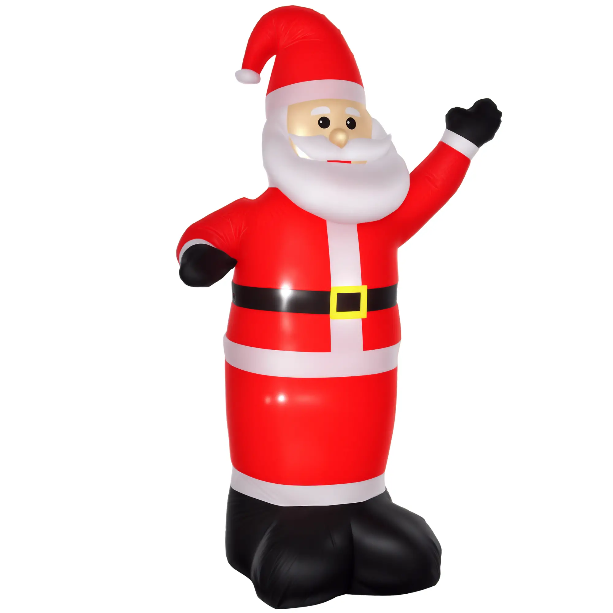 8ft Inflatable Santa Claus, LED Yard Display for Garden