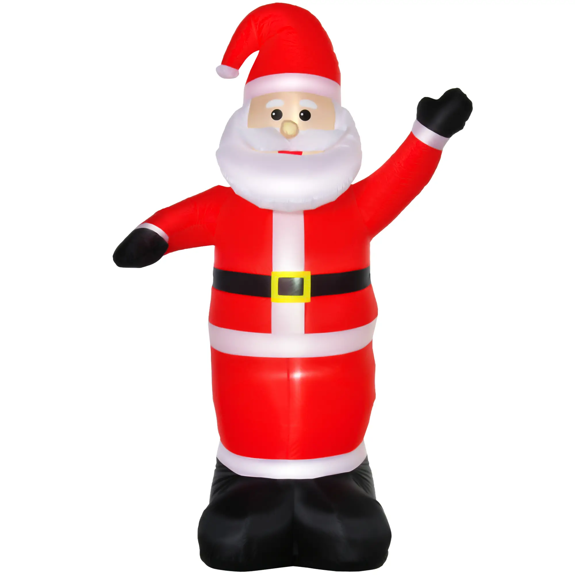 8ft Inflatable Santa Claus, LED Yard Display for Garden - Image 11
