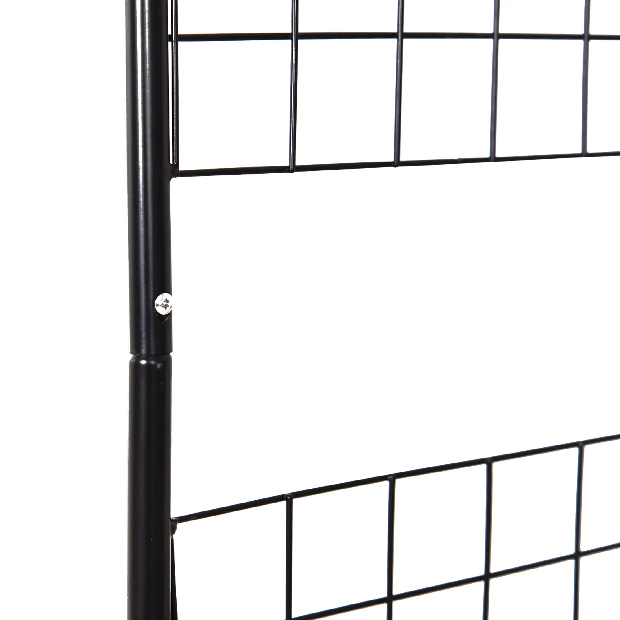 8FT Metal Garden Arch, Decorative Arbor Trellis for Plants, Black - Image 10