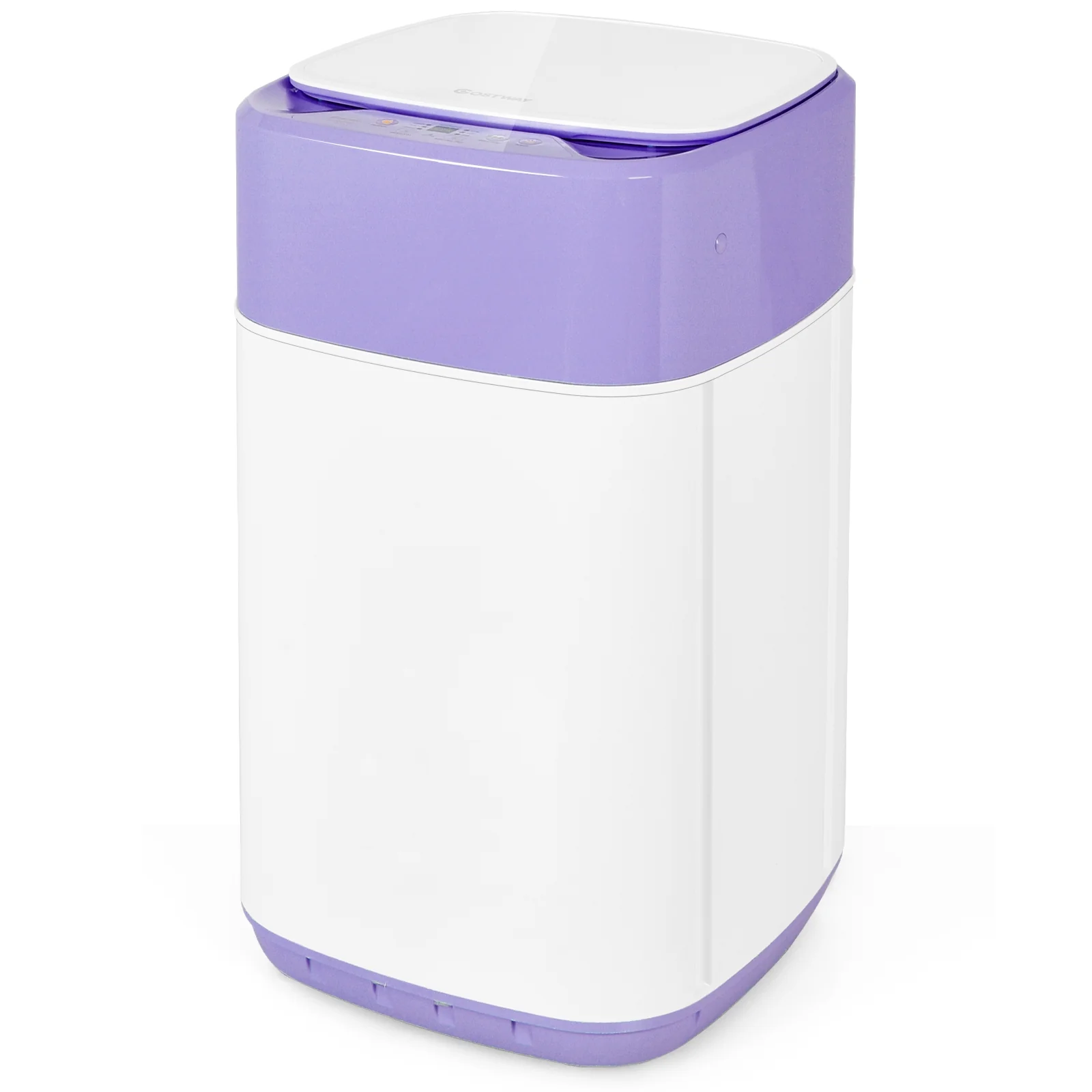 8lbs Portable Automatic Washing Machine, Purple - Image 10