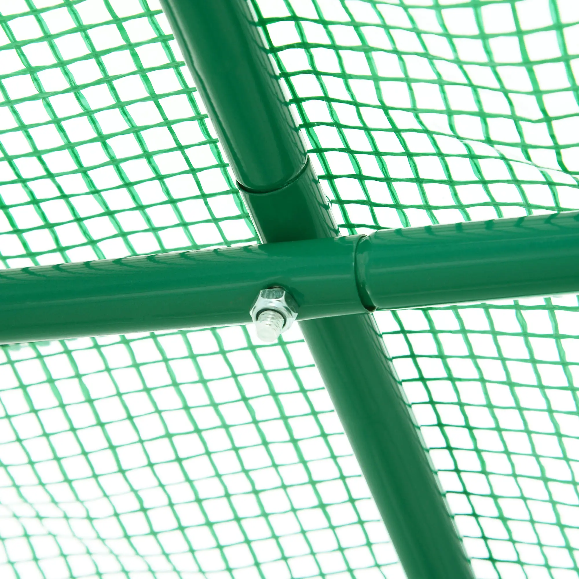 8'x6.6'x6.6' Walk-In Greenhouse, Garden Tunnel, Steel Frame, Roll-Up Door - Image 9