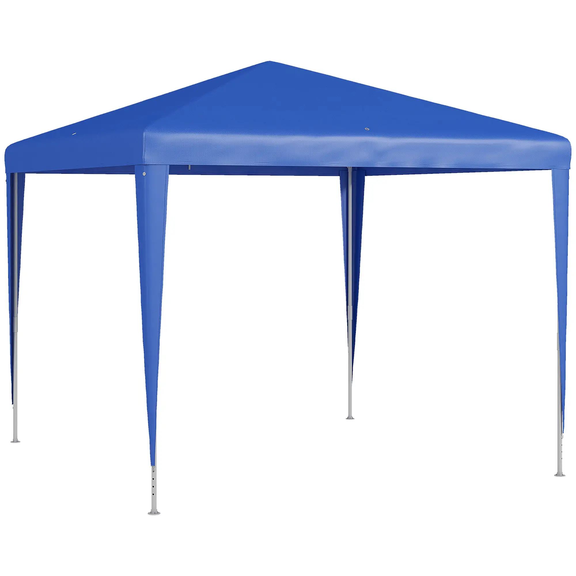 9' x 9' Portable Canopy Tent, Outdoor Gazebo, Dressed Legs, Blue - Image 11