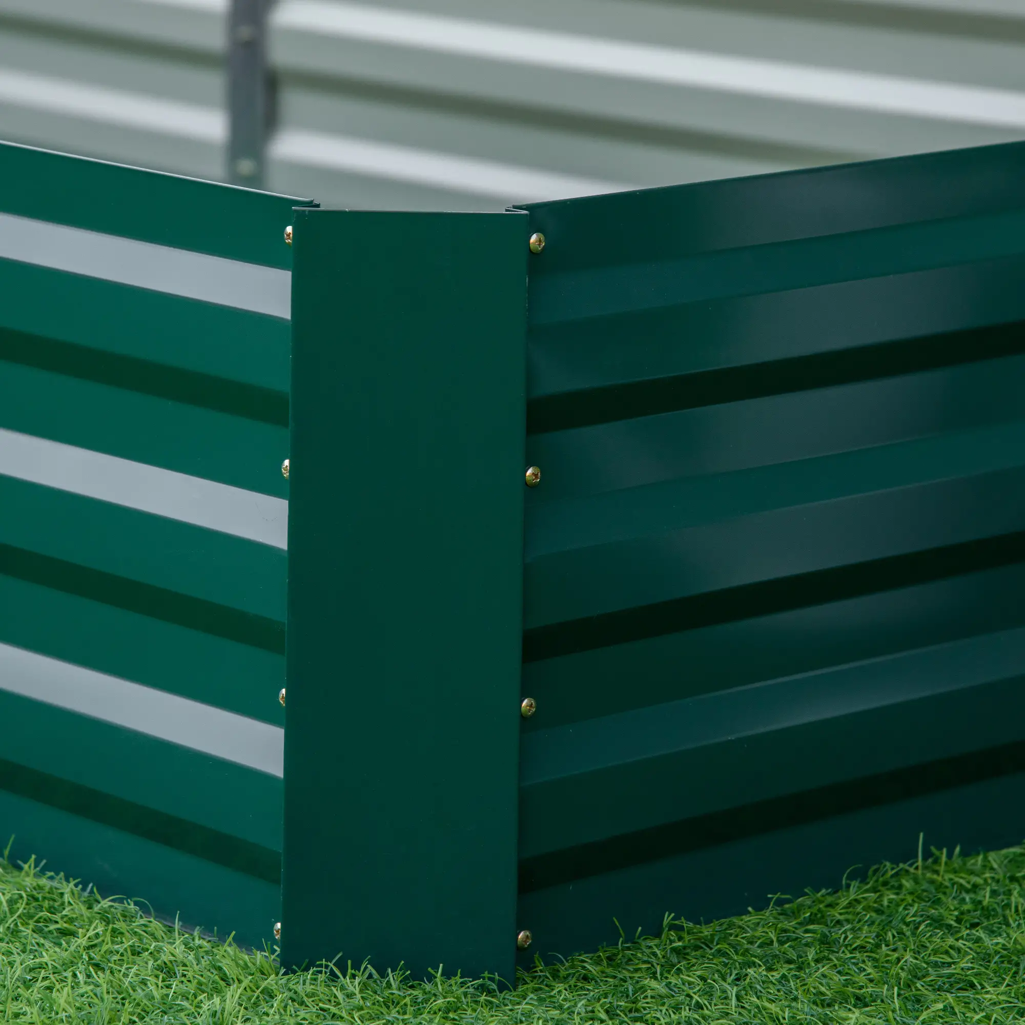 95" x 36" x 12" Galvanized Raised Garden Bed, Metal Elevated Planter Box - Image 10
