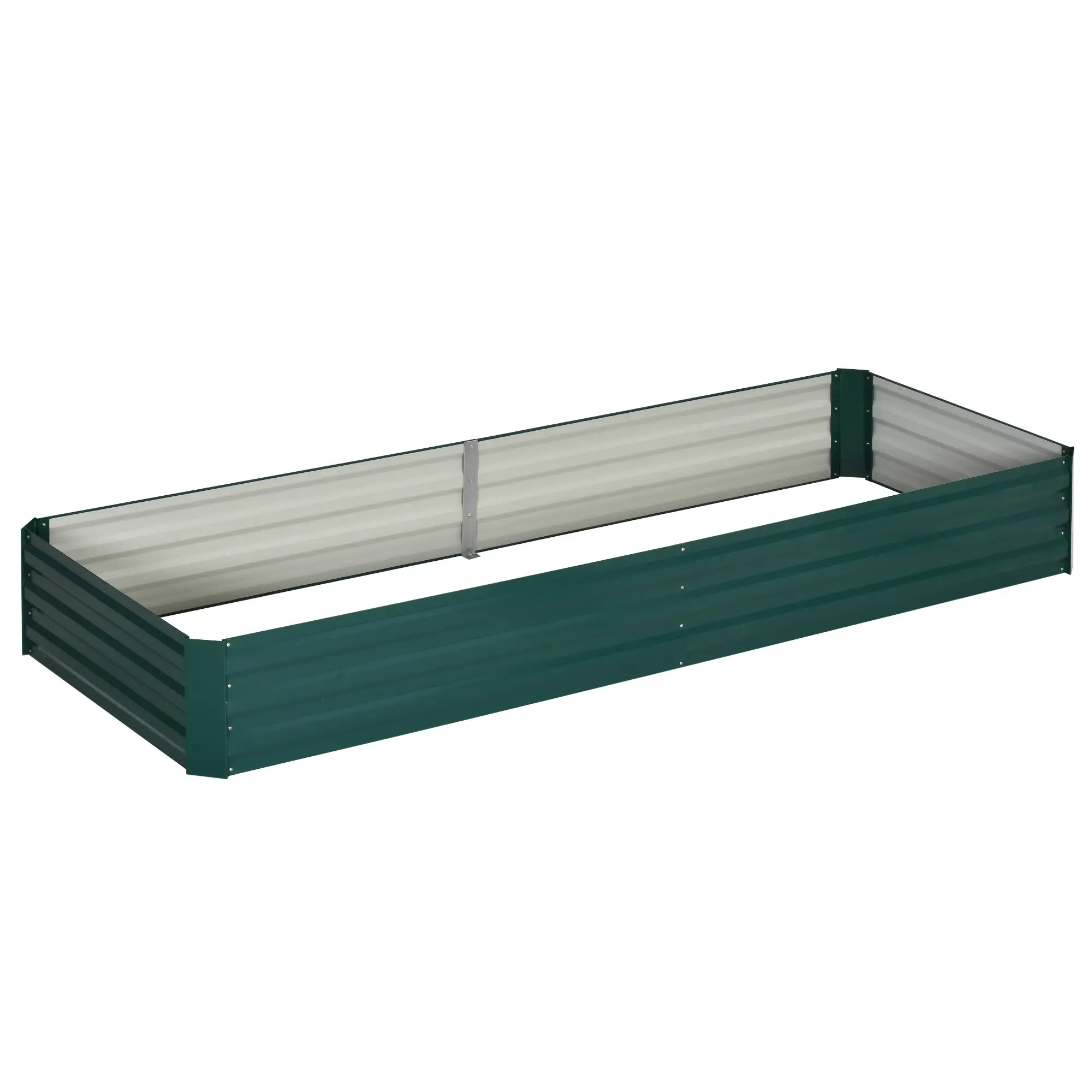 95" x 36" x 12" Galvanized Raised Garden Bed, Metal Elevated Planter Box - Image 12