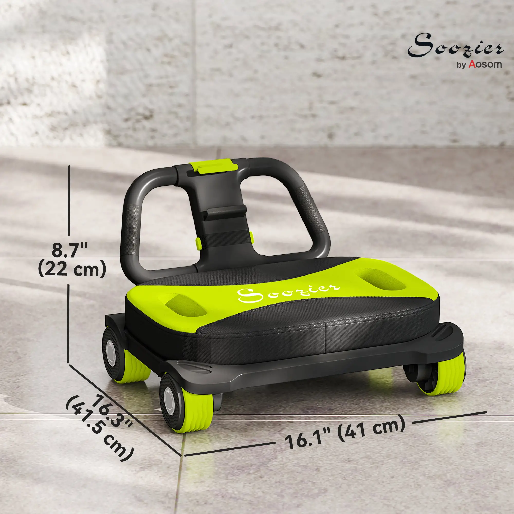 Ab Wheel Roller, Automatic Rebound, Core Trainer With Phone Holder - Image 3