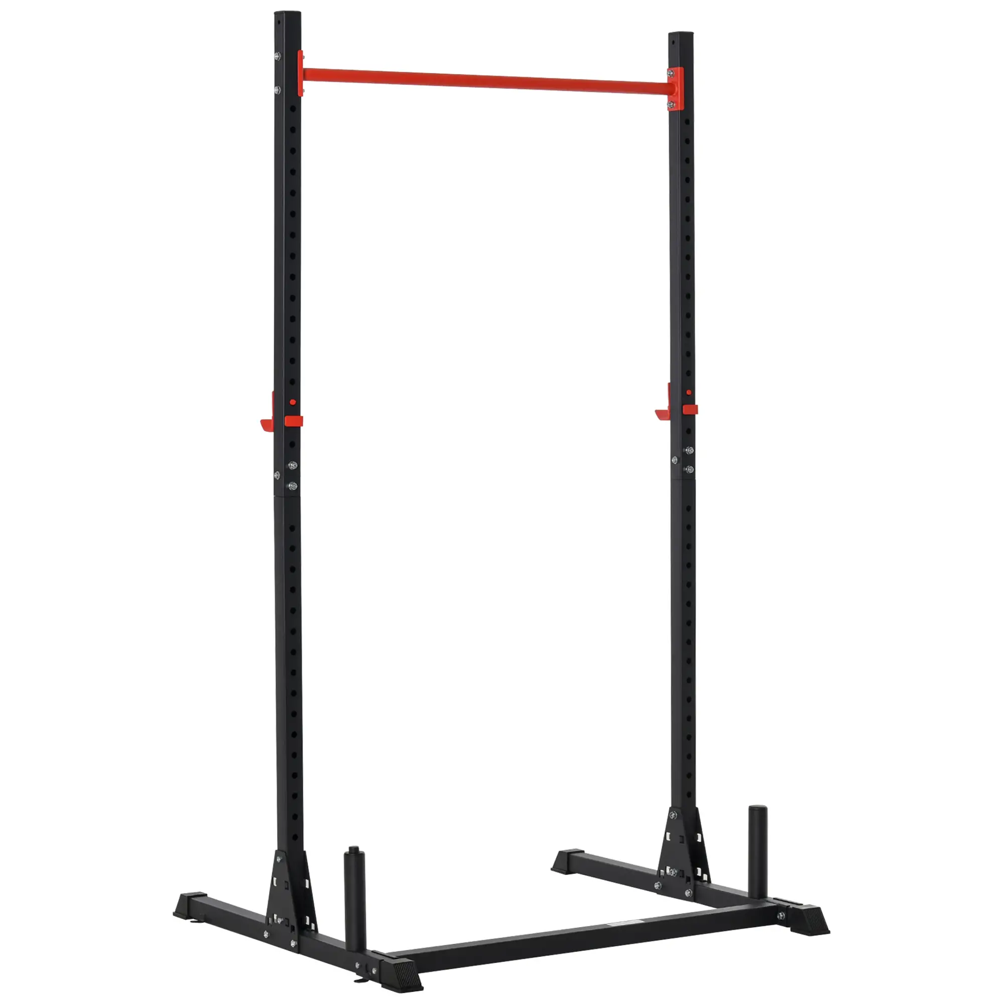 Adjustable Barbell Power Rack, Squat Stand, Strength Training, Home Gym, Black - Image 11