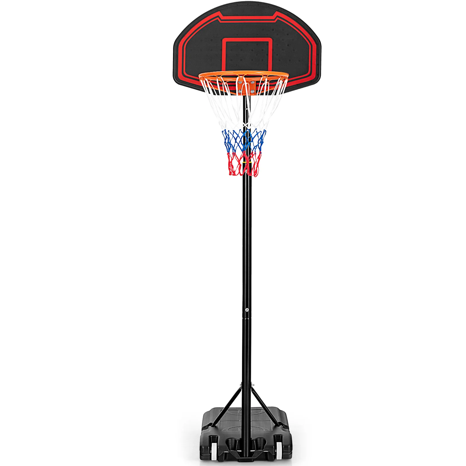 Adjustable Kids Basketball Hoop Stand, Black