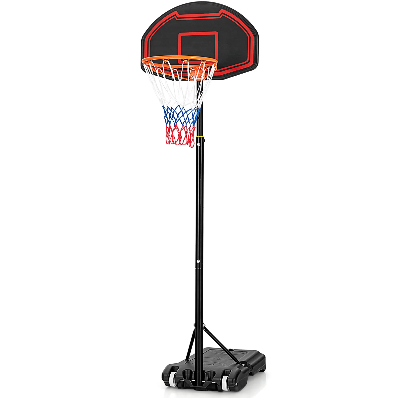 Adjustable Kids Basketball Hoop Stand, Black - Image 7