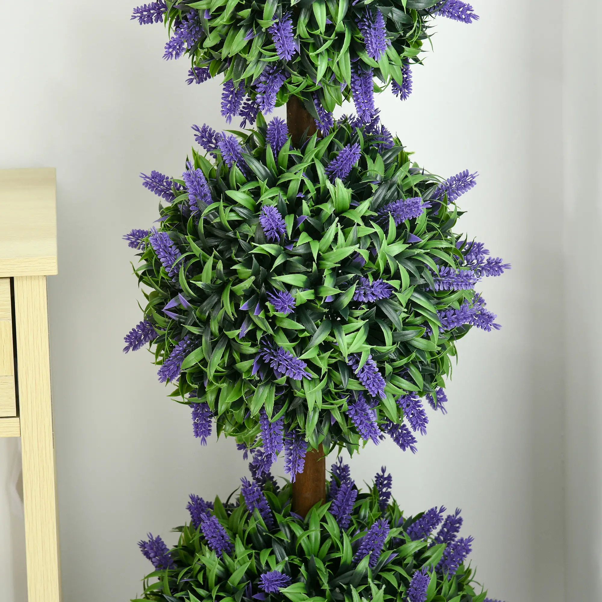 Artificial Lavender Plant Set, 3.5ft, Indoor Outdoor Decor - Image 9