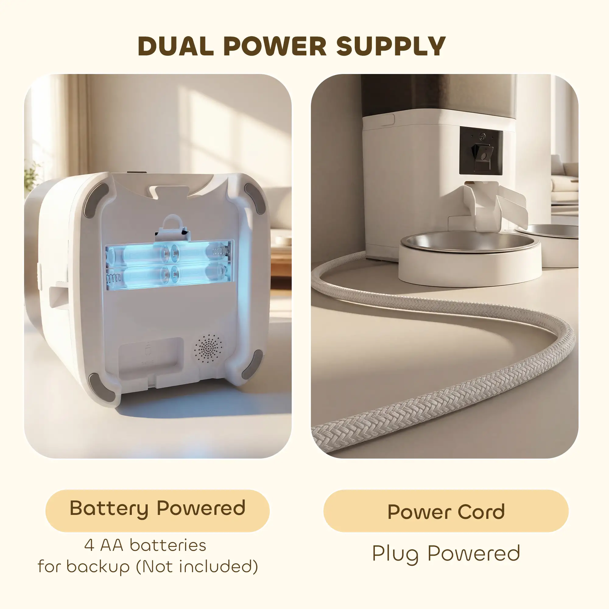 Automatic Cat Feeder, 6L, HD Camera, WiFi App Control - Image 10
