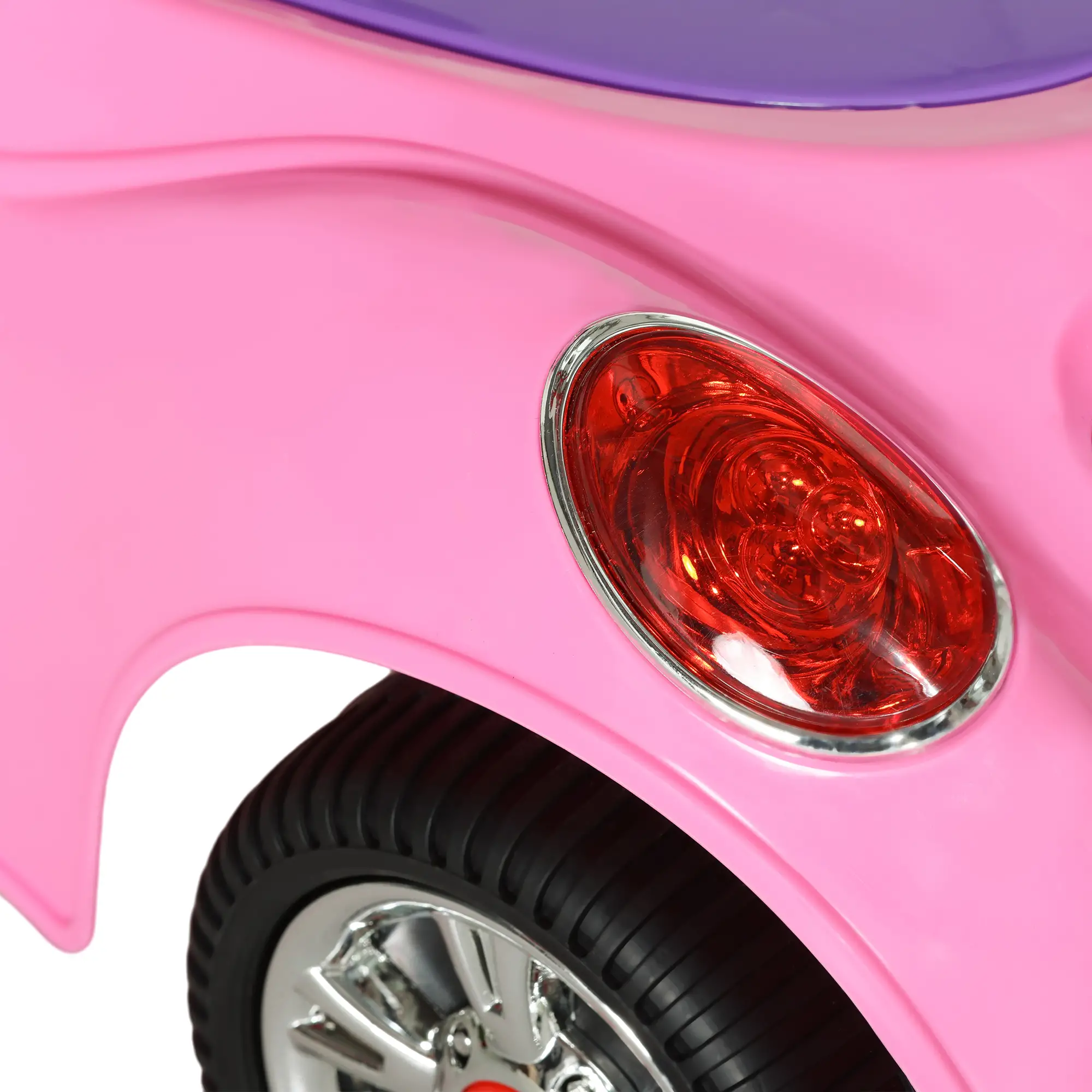 Baby Push Car With Music, Horn, Light, Pink - Image 10