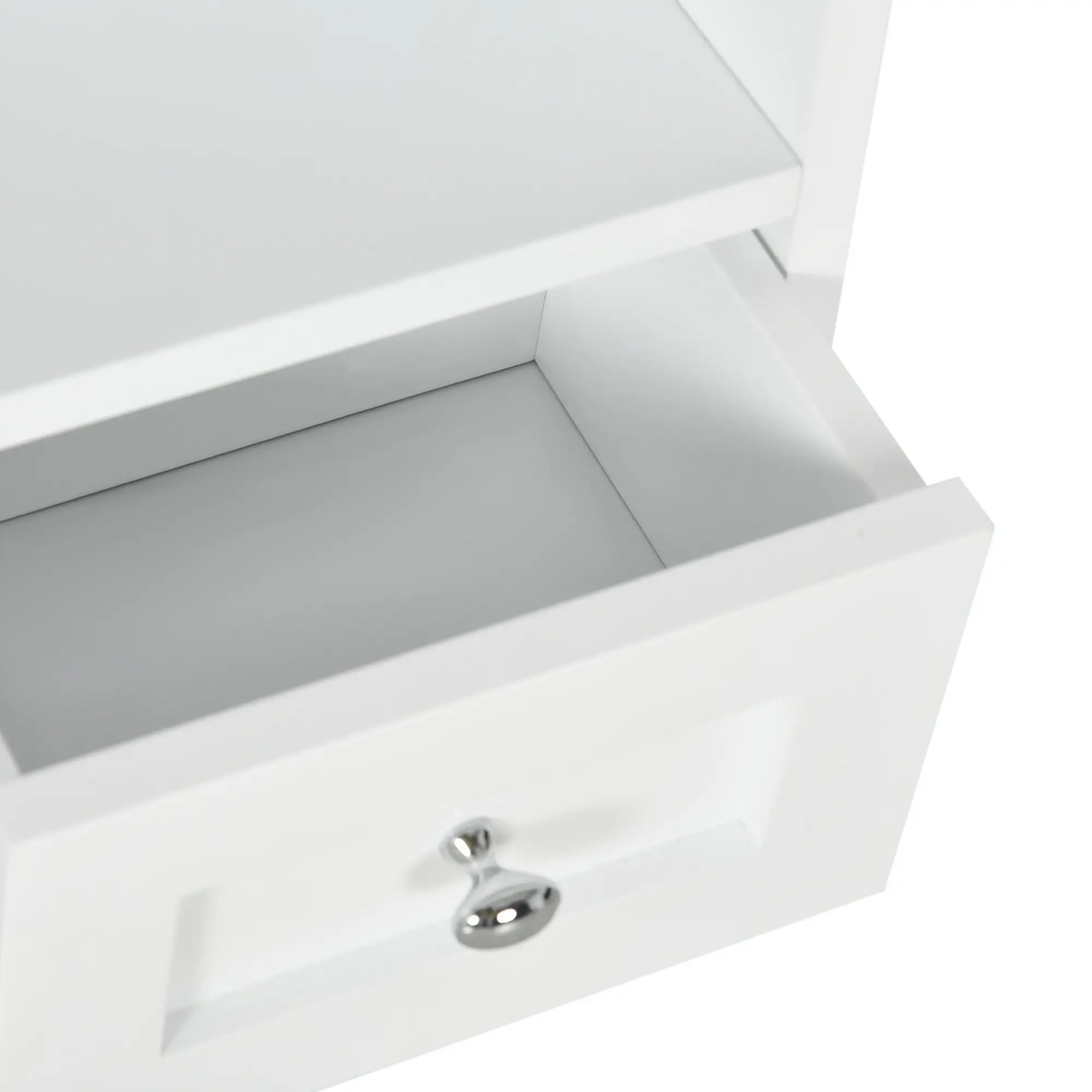 Bathroom Wall Cabinet, Medicine Cabinet, Over Toilet Storage, White - Image 9