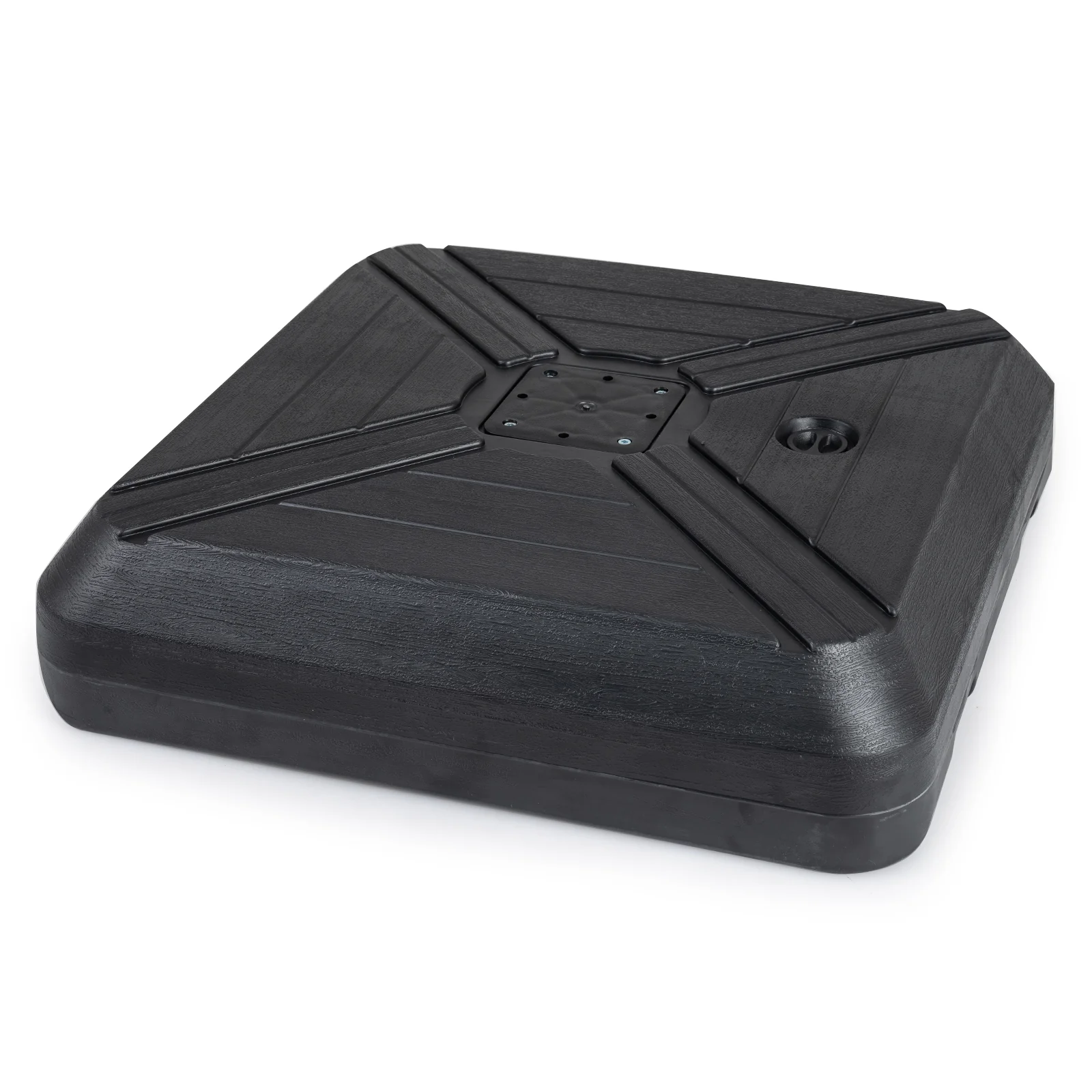Cantilever Offset Umbrella Base with Wheels for Backyard Poolside - Image 4