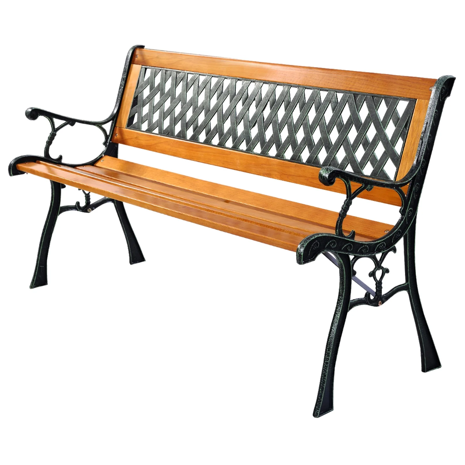 Cast Iron Patio Bench