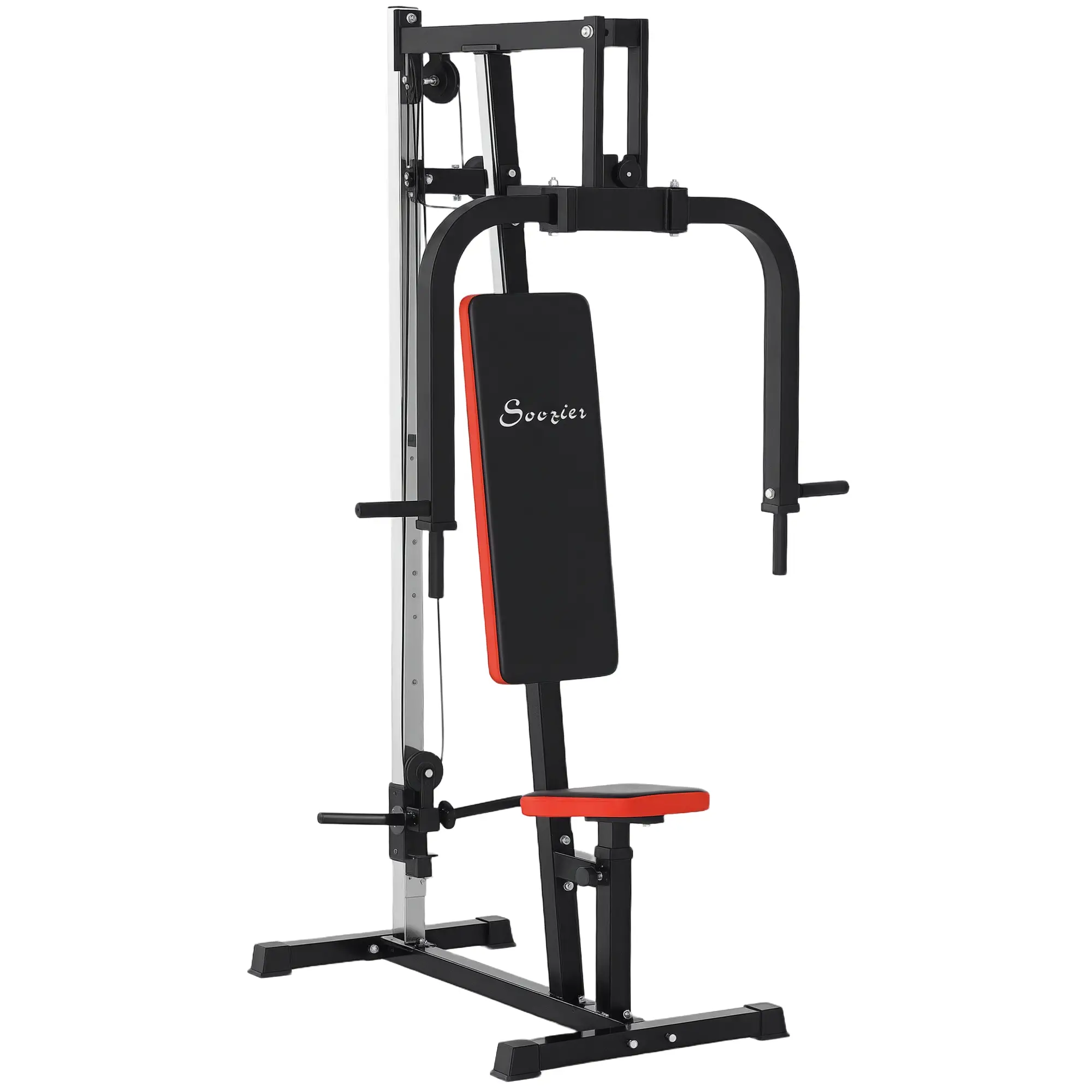 Chest Fly and Press Machine, Back, Pectoral, Shoulder Training, Black - Image 11
