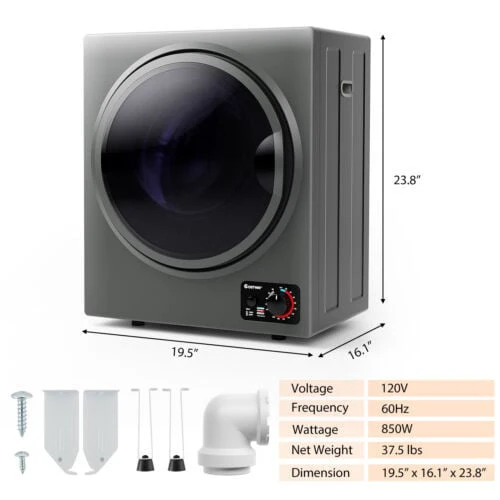Compact Washer And Dryer Combo, Automatic Washing Machine And Tumble Dryer - Image 5