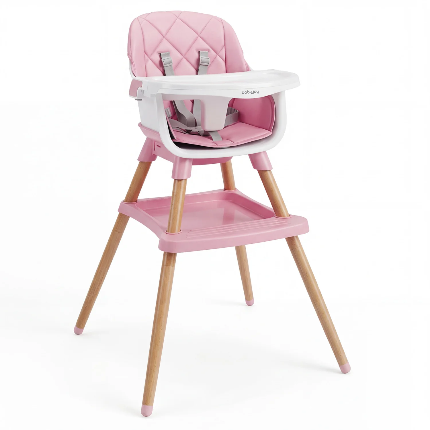 Convertible High Chair For Babies, Toddlers, 9-in-1, Pink