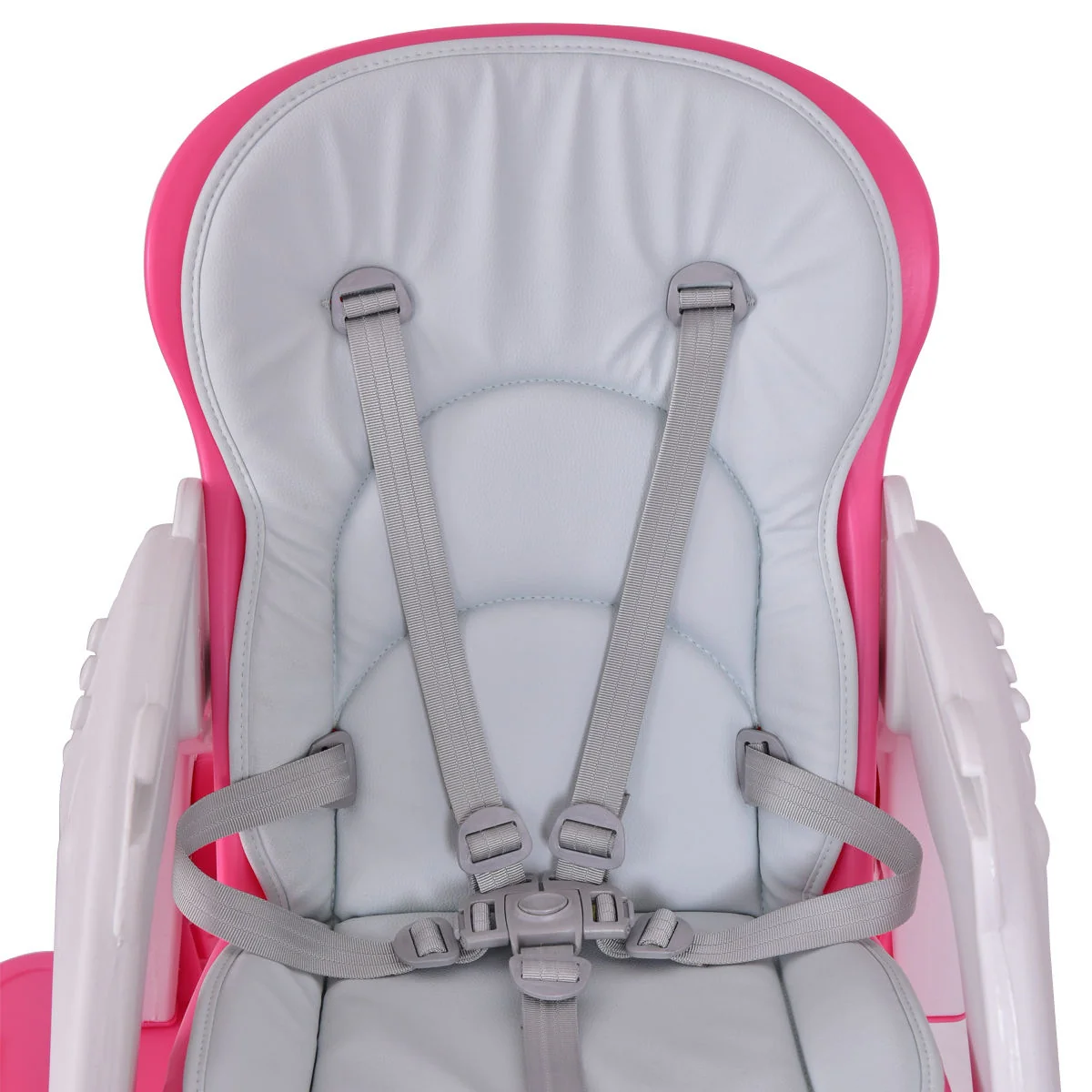 Convertible Play Table Baby High Chair, Pink - Image 5