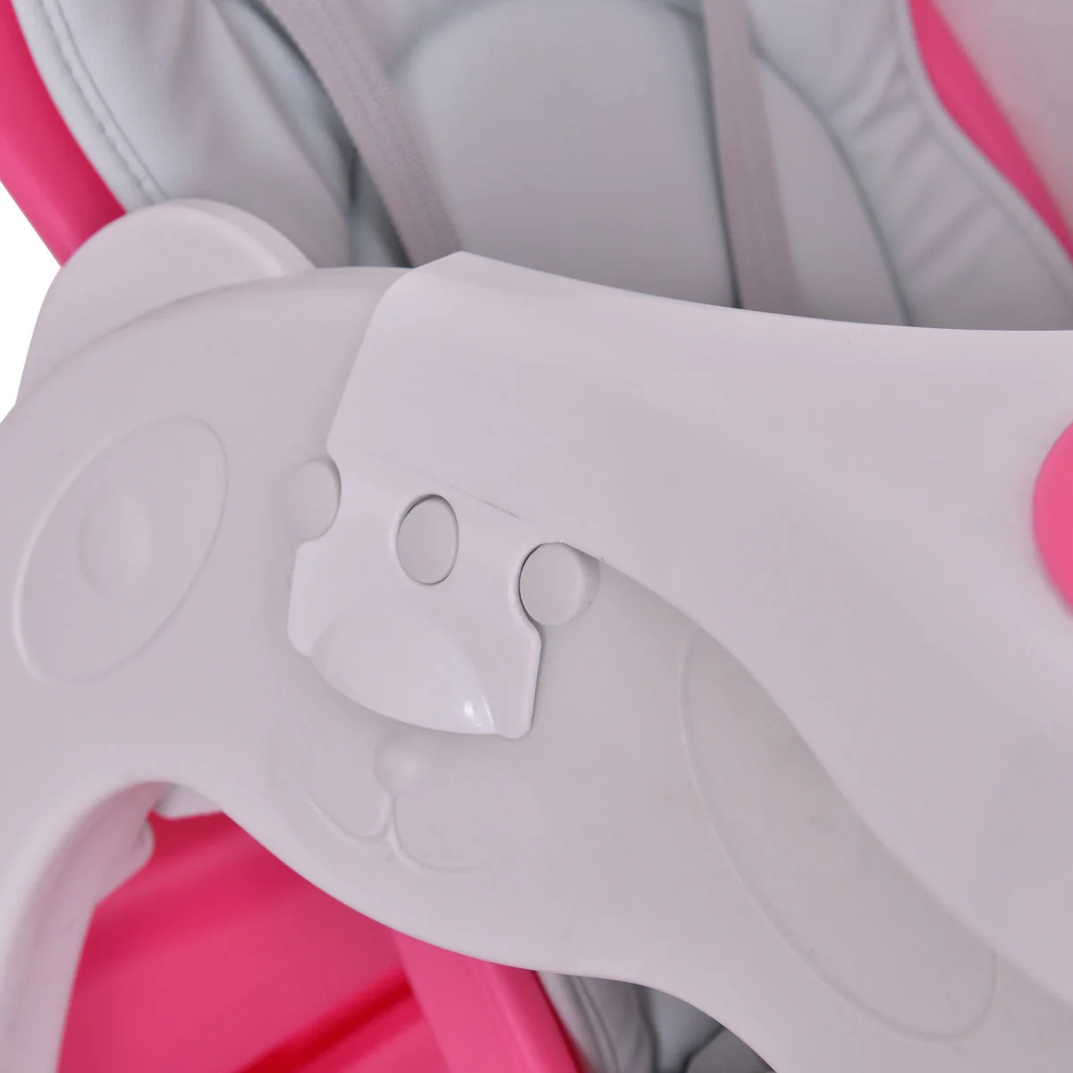 Convertible Play Table Baby High Chair, Pink - Image 8