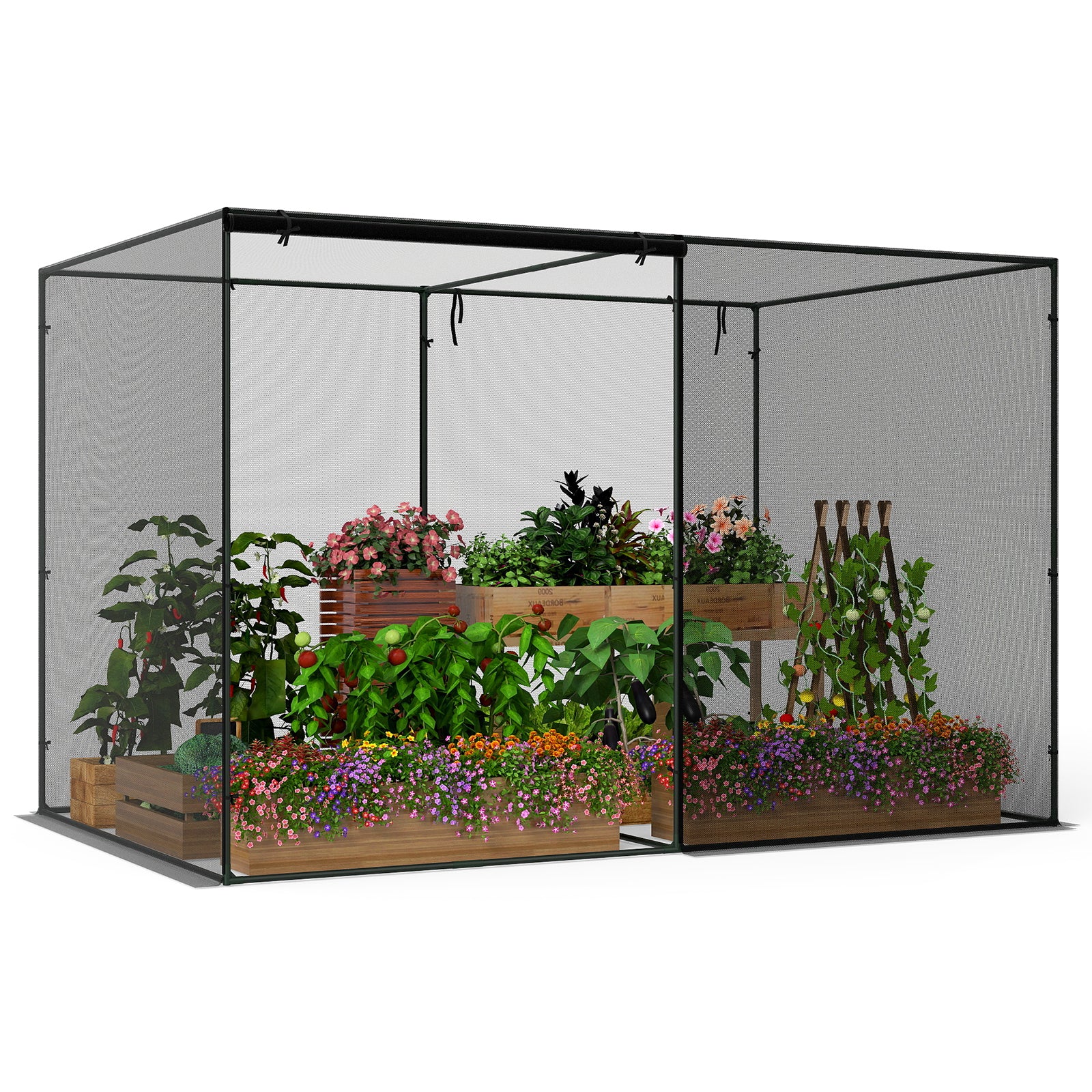Crop Cages with 6 Ground Nails for Garden Plant - Image 5