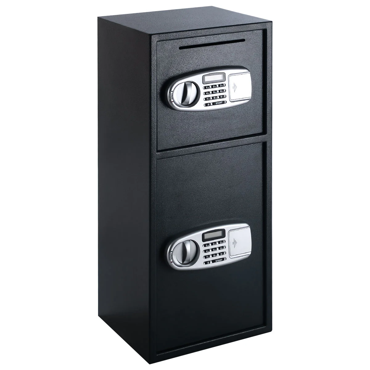 Digital Safe Box, 2 Doors, Black